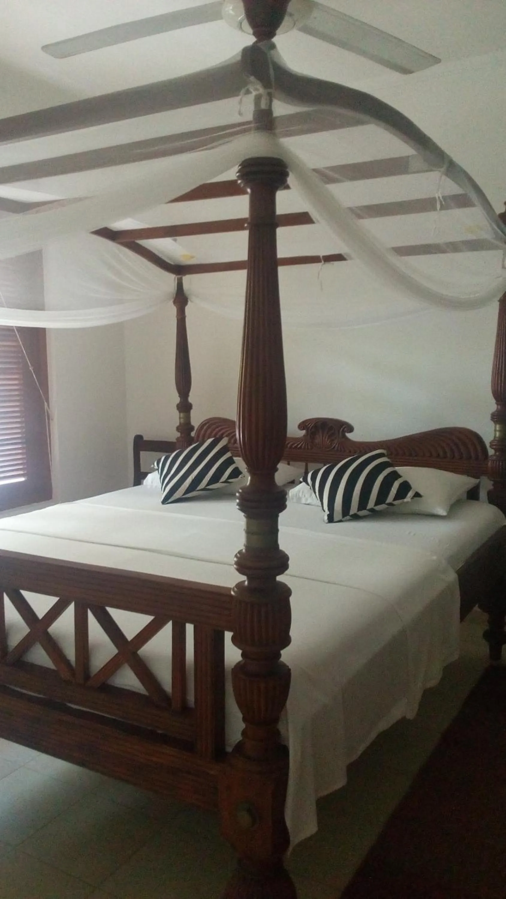 Bed in Sagarika Beach Hotel