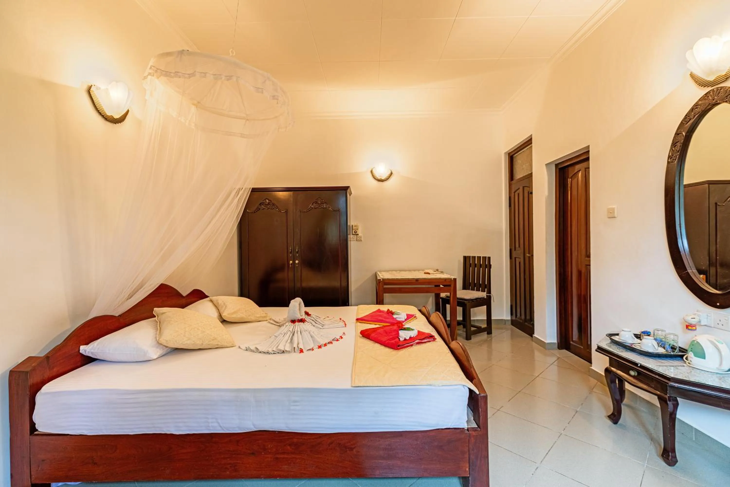 Photo of the whole room, Bed in Sagarika Beach Hotel
