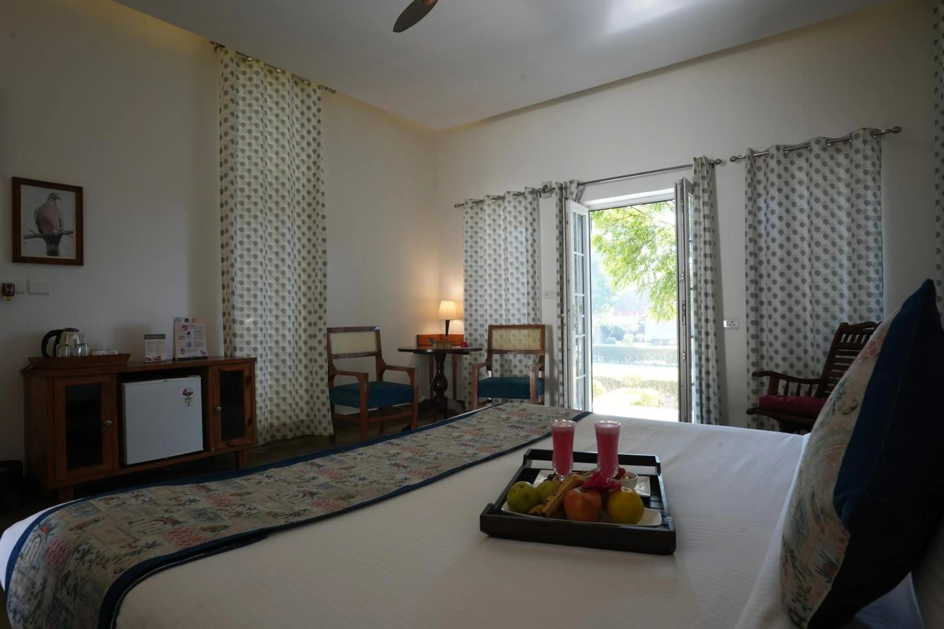 Bedroom, Bed in Astroport Sariska Treetop by Eight Continents