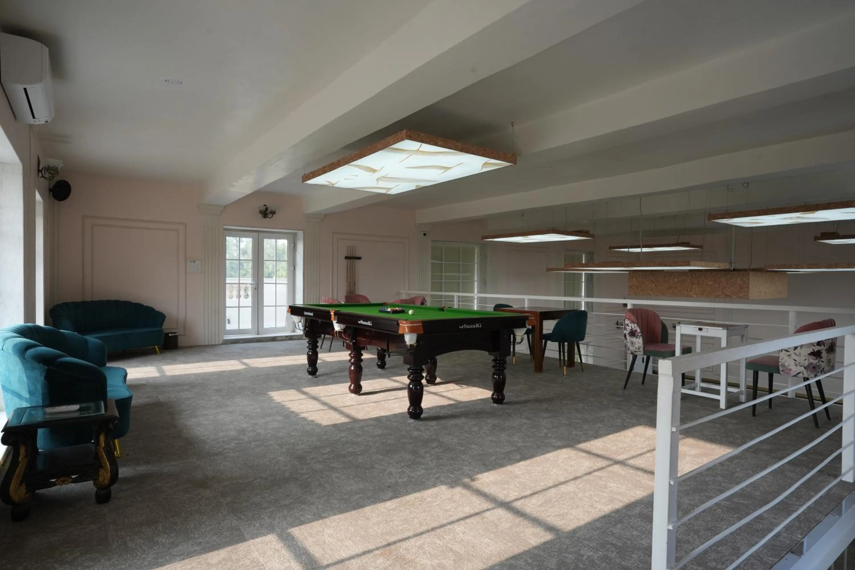 Game Room in Astroport Sariska Treetop by Eight Continents