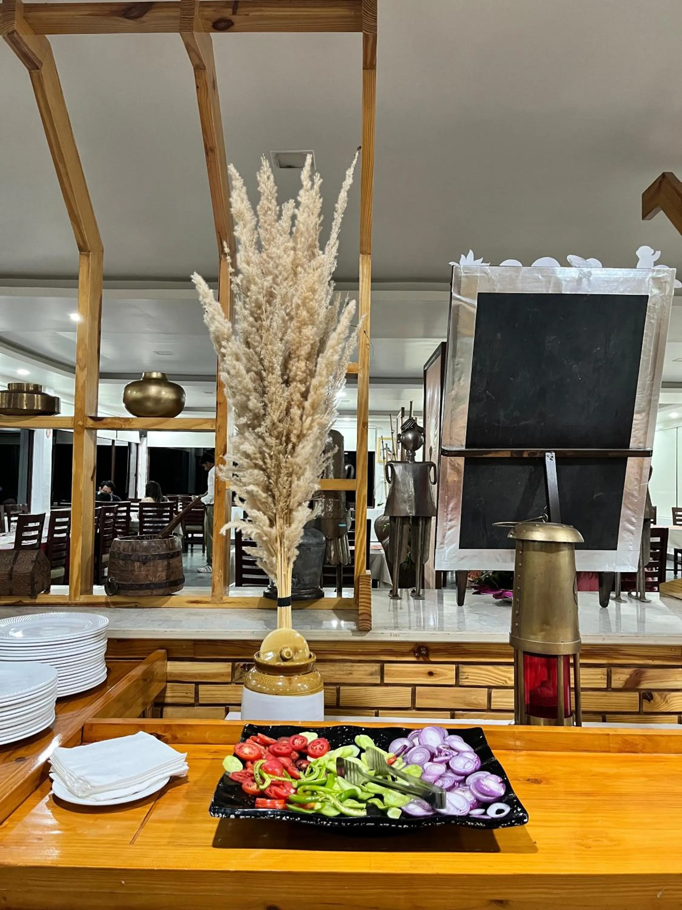 Buffet breakfast in Astroport Sariska Treetop by Eight Continents