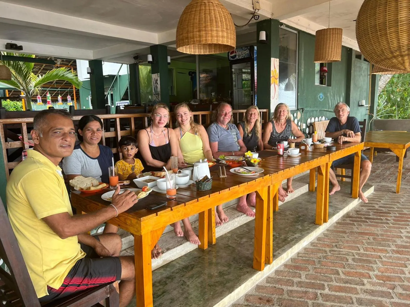 Restaurant/places to eat in Frangipani Beach Villa