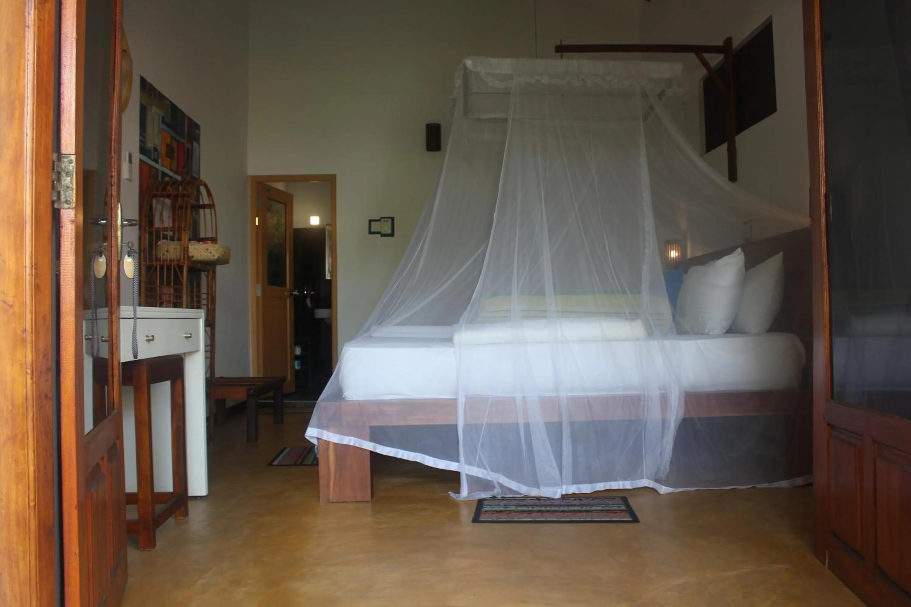 Bedroom, Bed in Frangipani Beach Villa