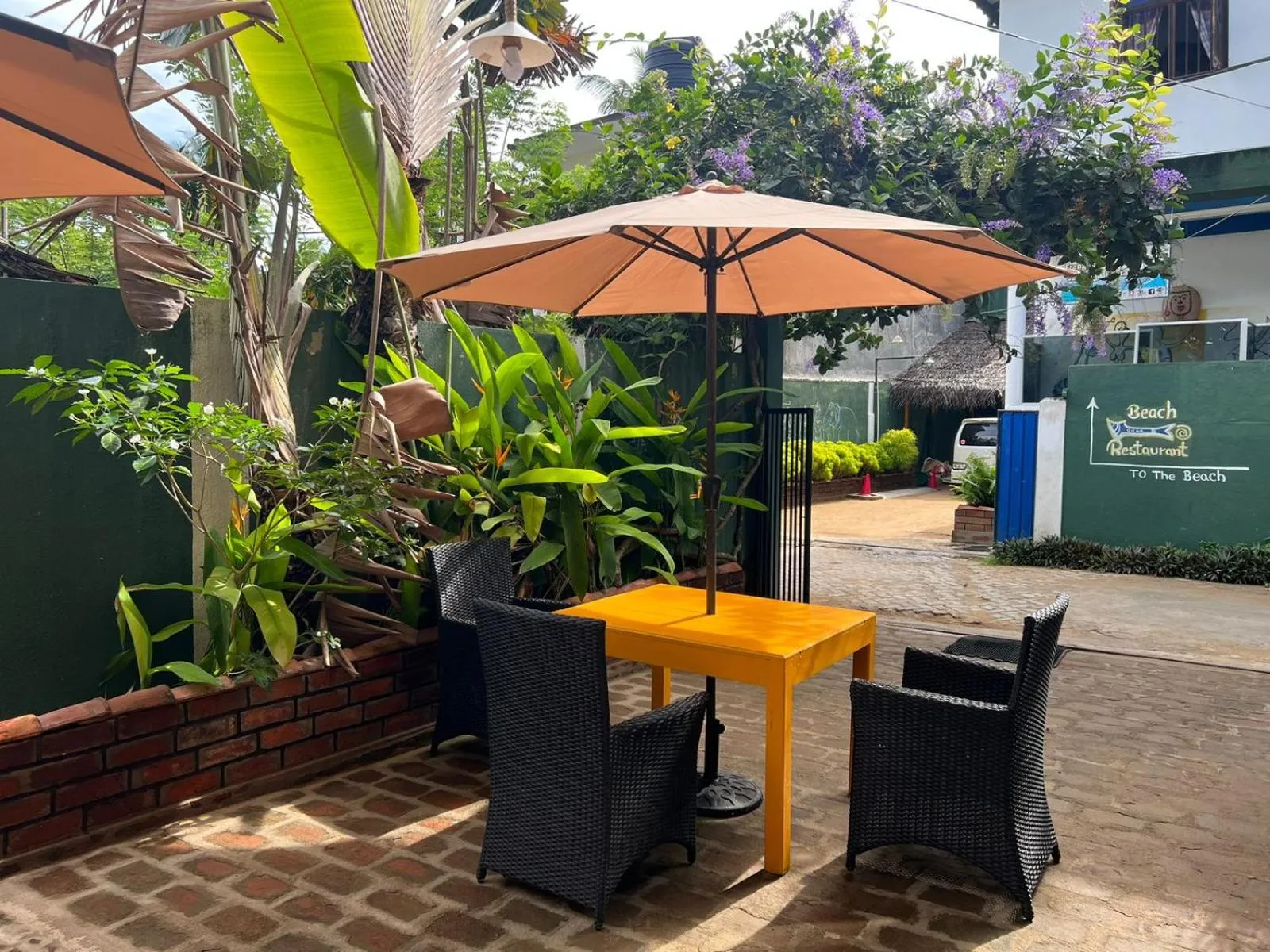 Property building in Frangipani Beach Villa