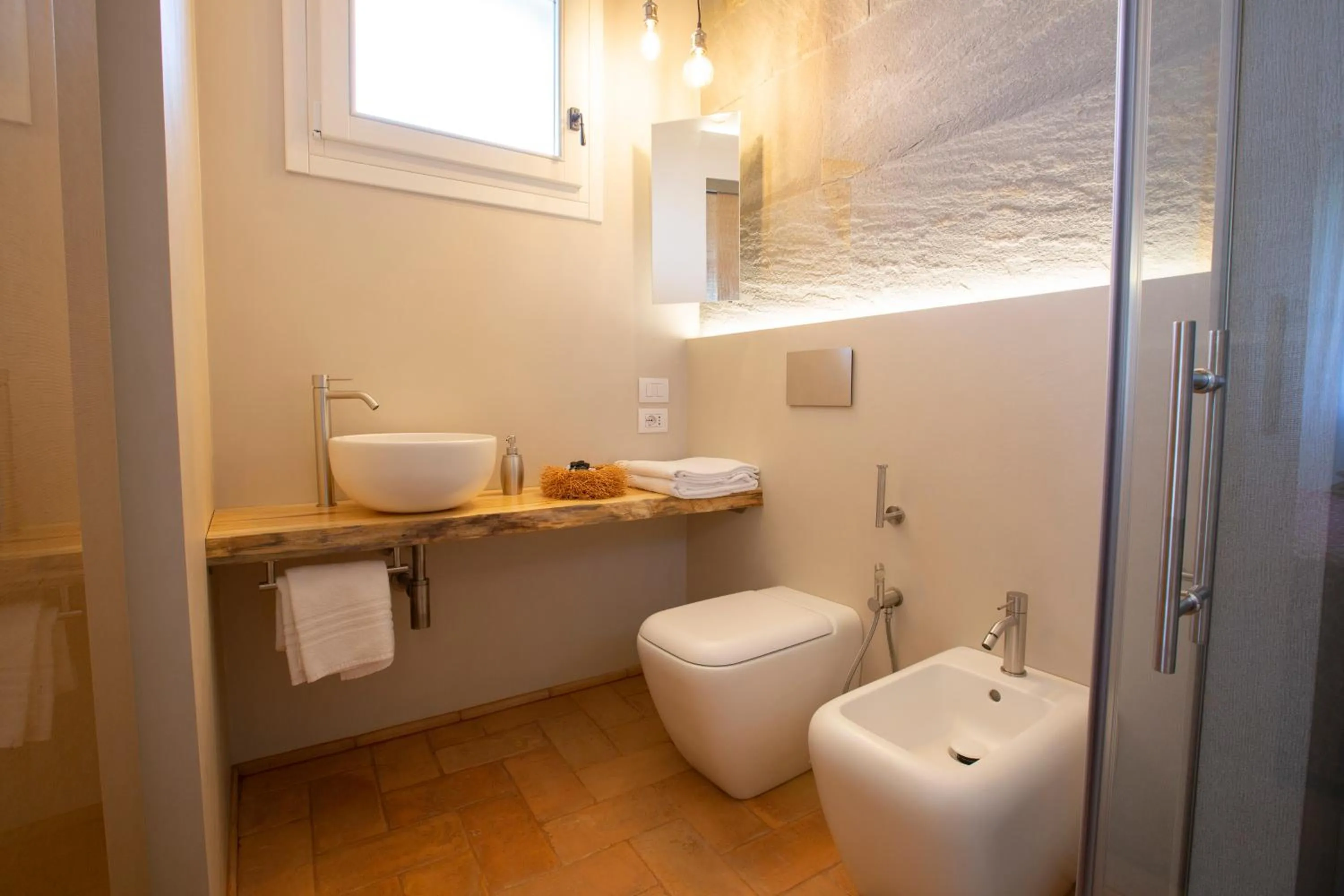 Bathroom in Agriturismo Torre del Marino