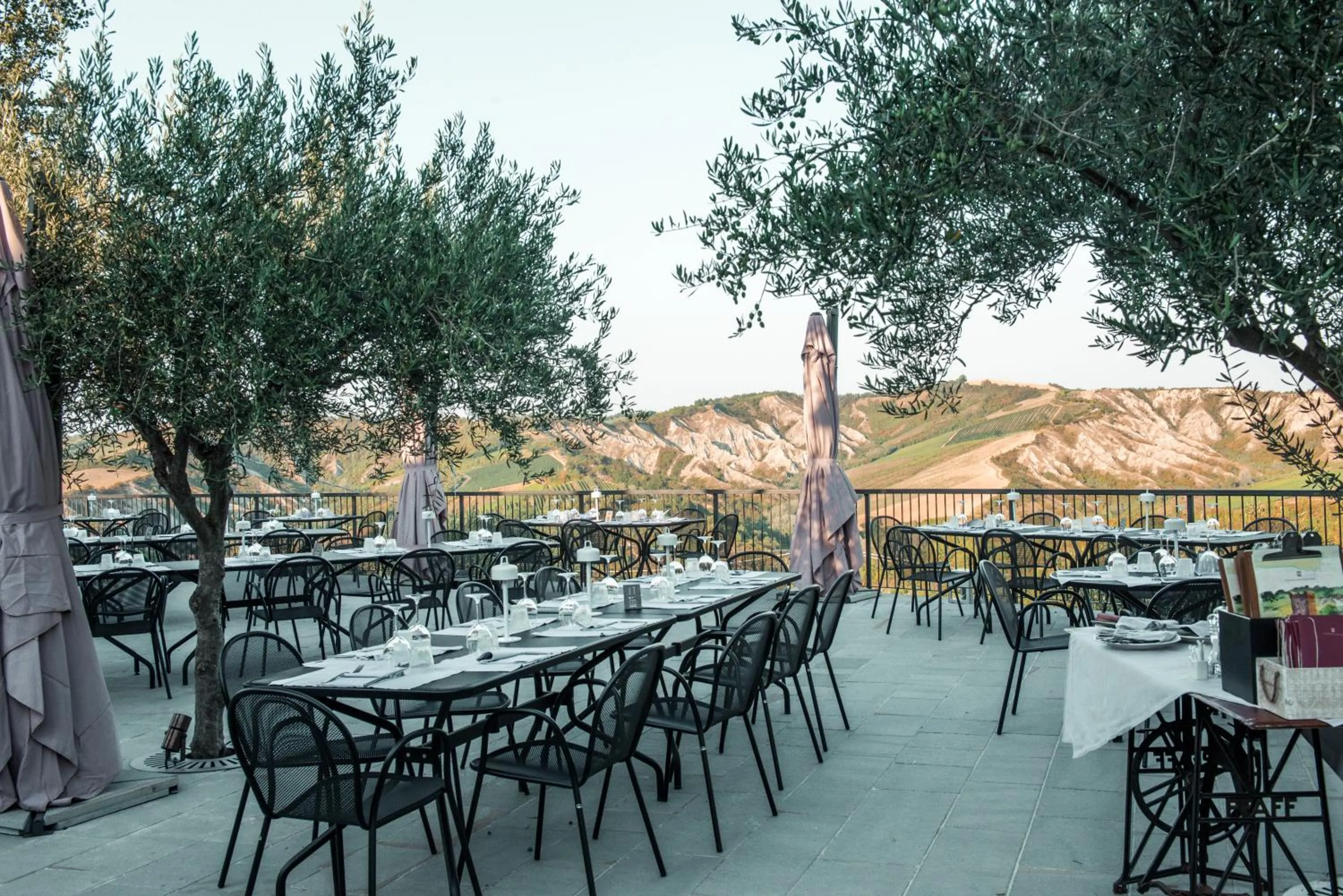 Balcony/Terrace in Agriturismo Torre del Marino