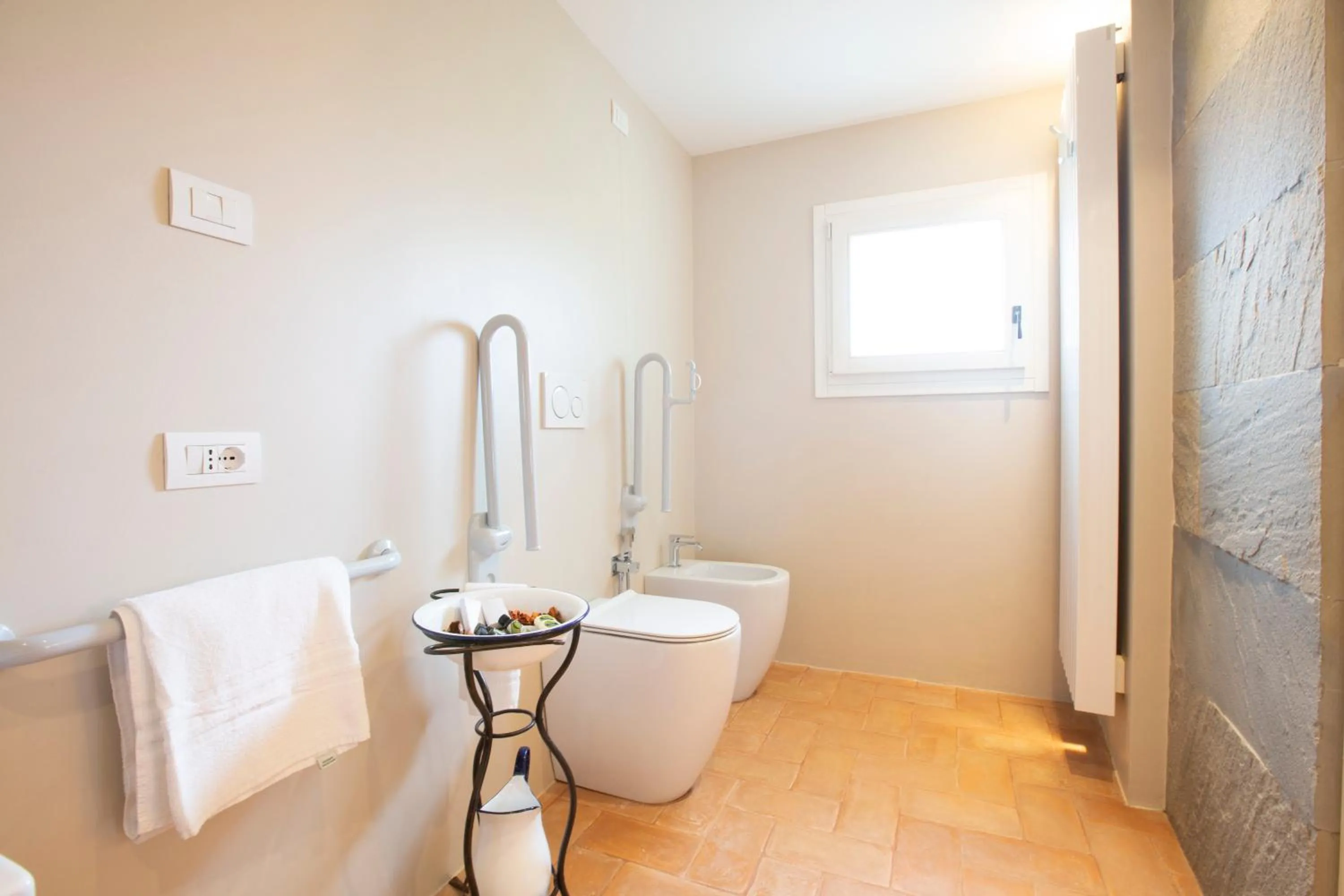 Bathroom in Agriturismo Torre del Marino