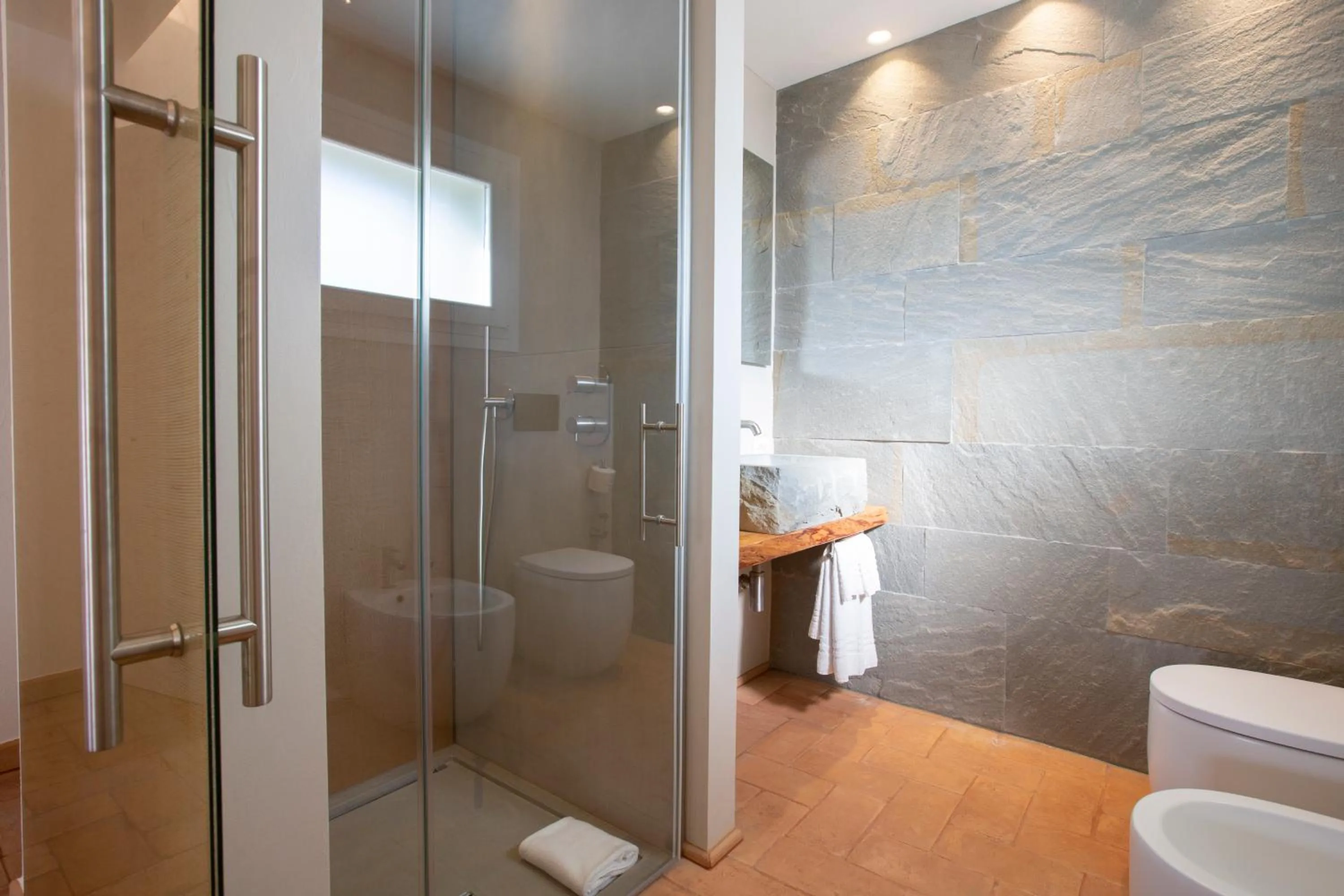 Bathroom in Agriturismo Torre del Marino