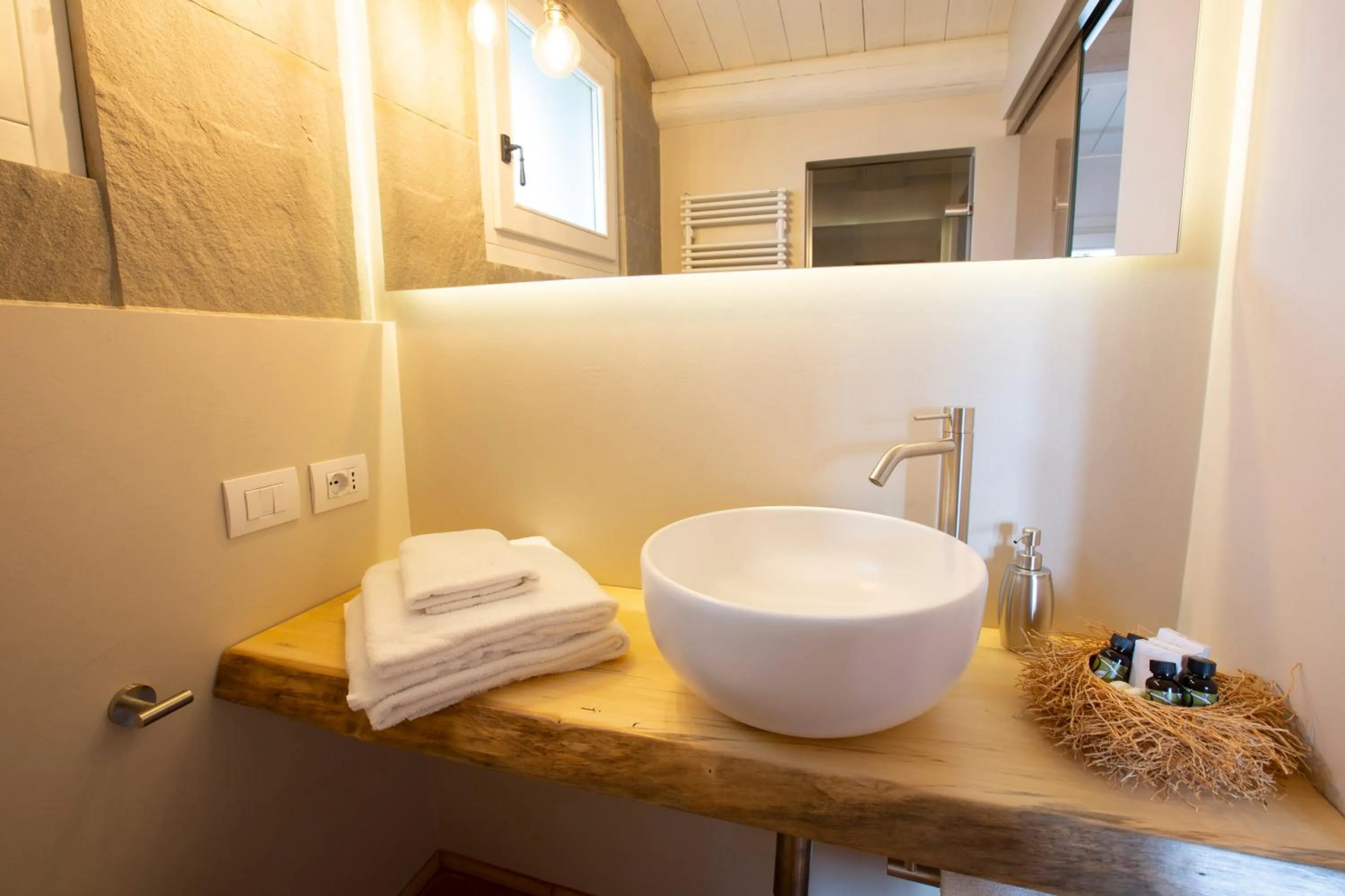 Bathroom in Agriturismo Torre del Marino