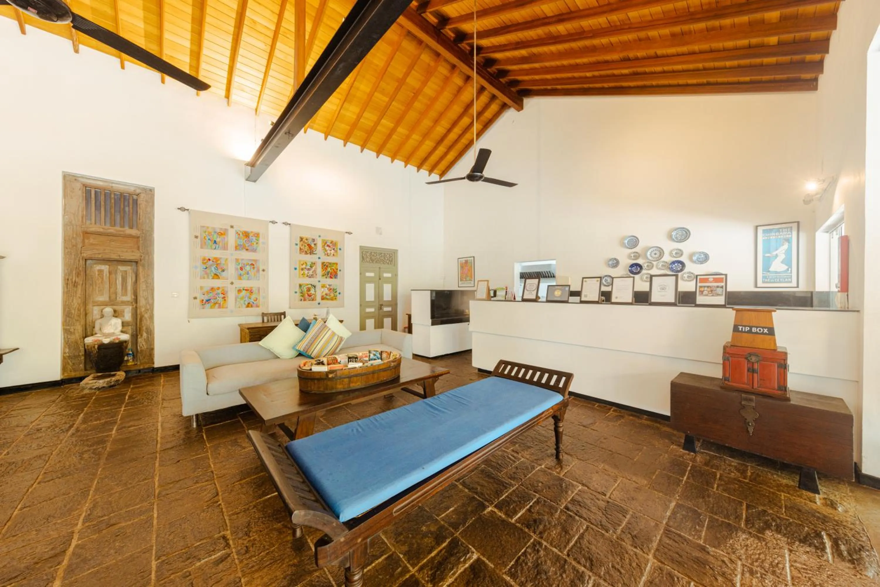 Seating area in Villa Hundira