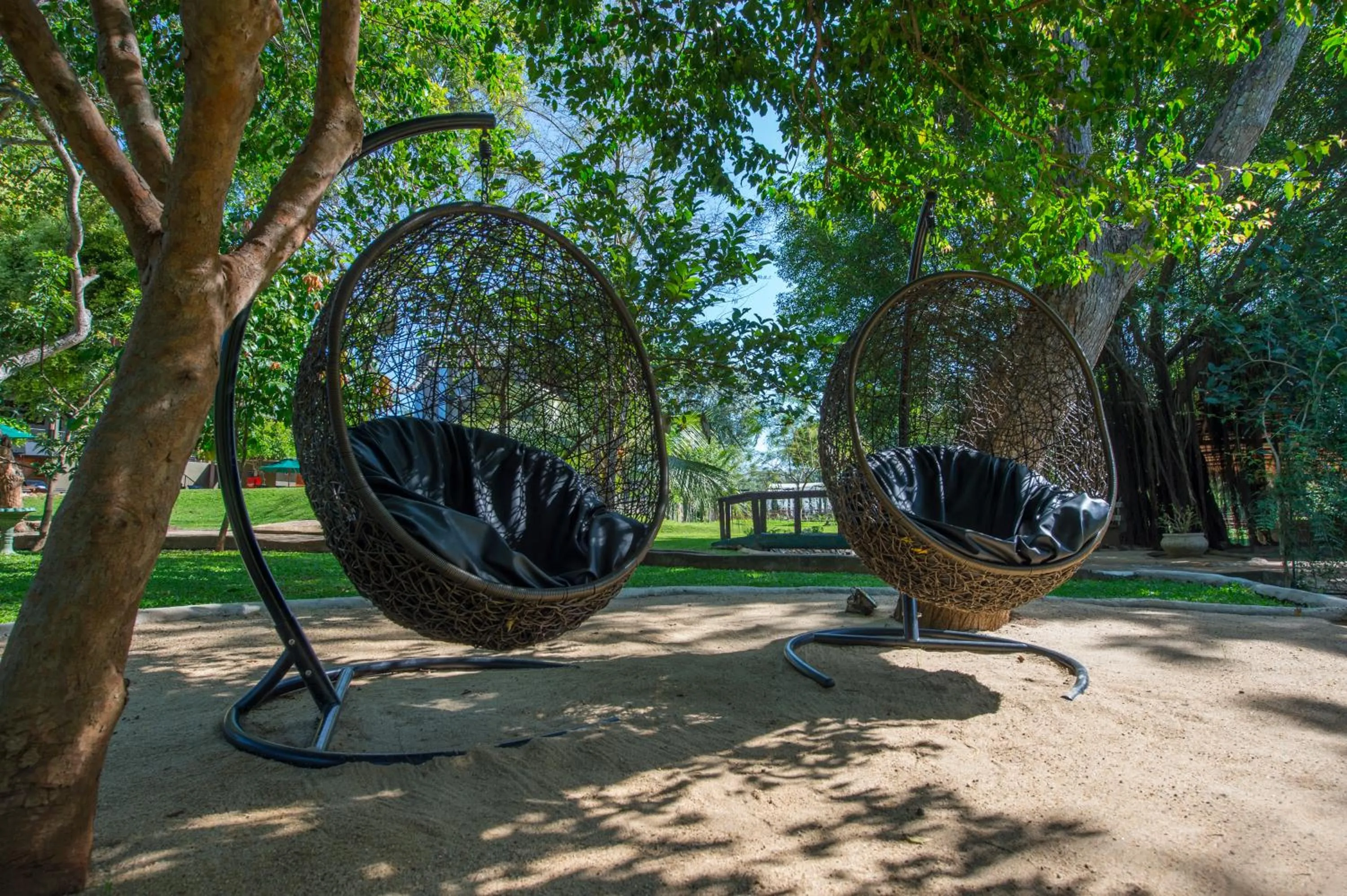 Patio in Kalu's Hideaway Udawalawe