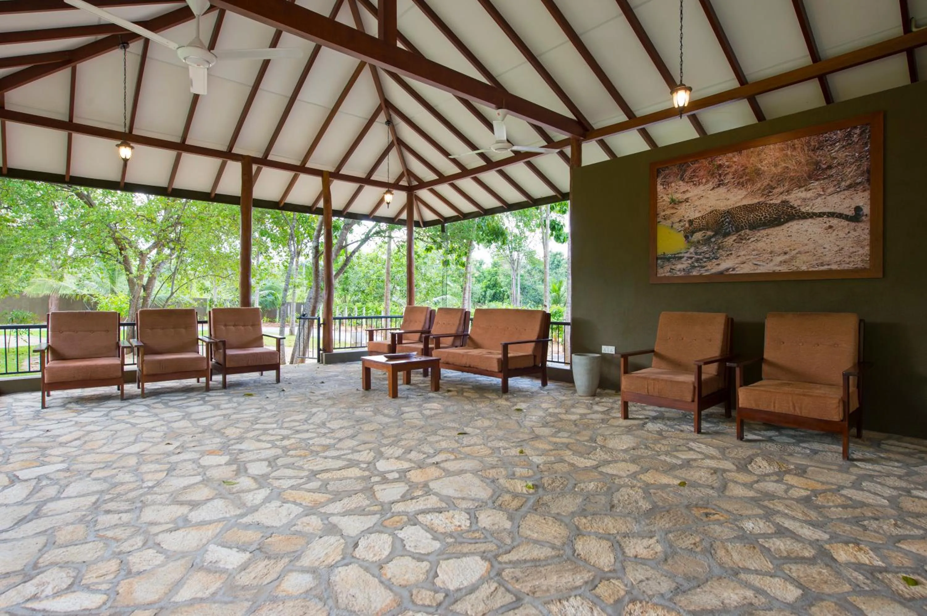 Patio in Kalu's Hideaway Udawalawe