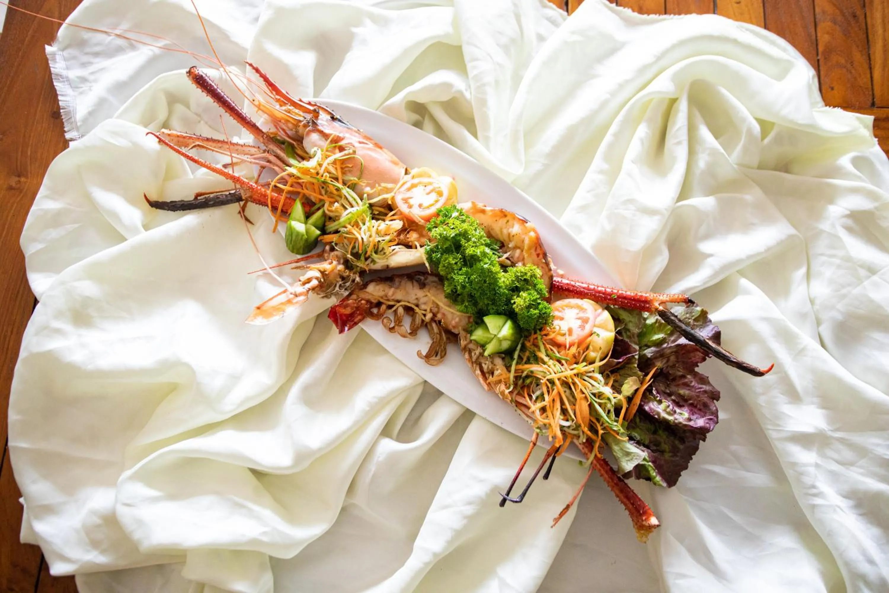 Food and drinks in Kalu's Hideaway Udawalawe