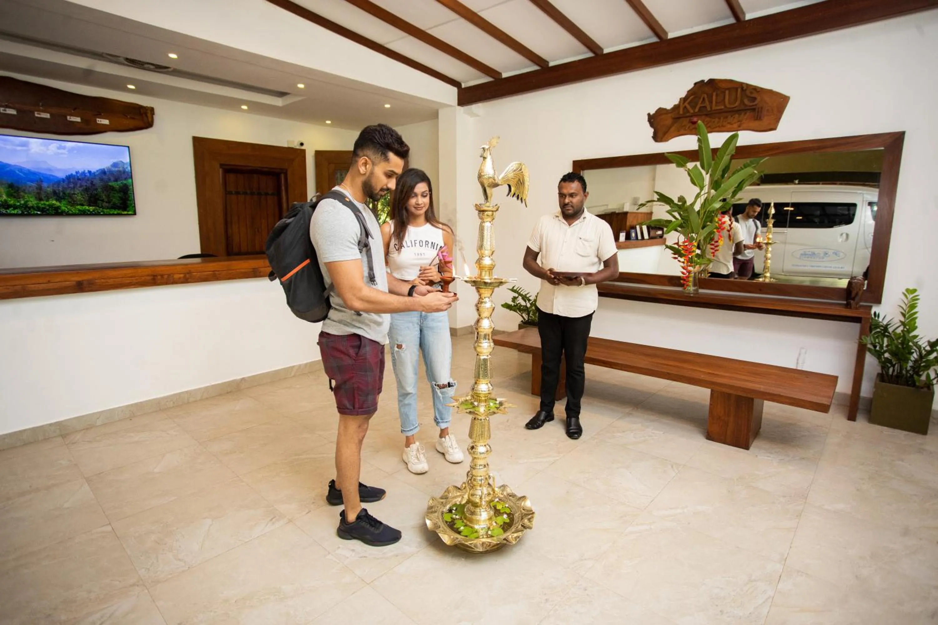 Staff in Kalu's Hideaway Udawalawe