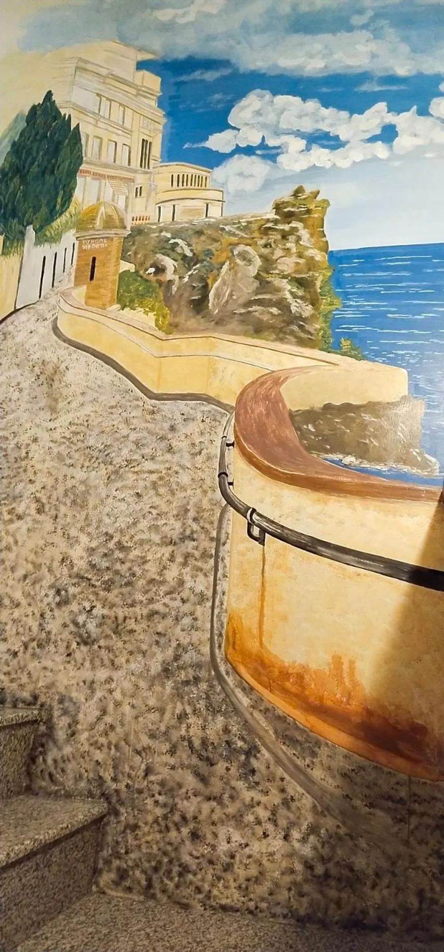 Decorative detail in Go Home Homestay