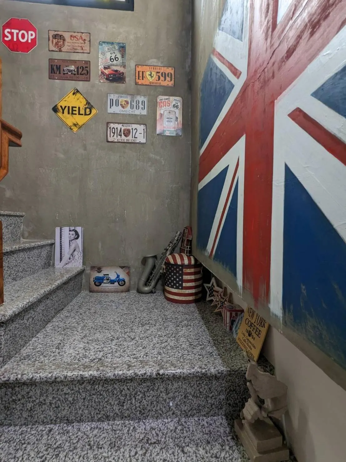 Decorative detail in Go Home Homestay