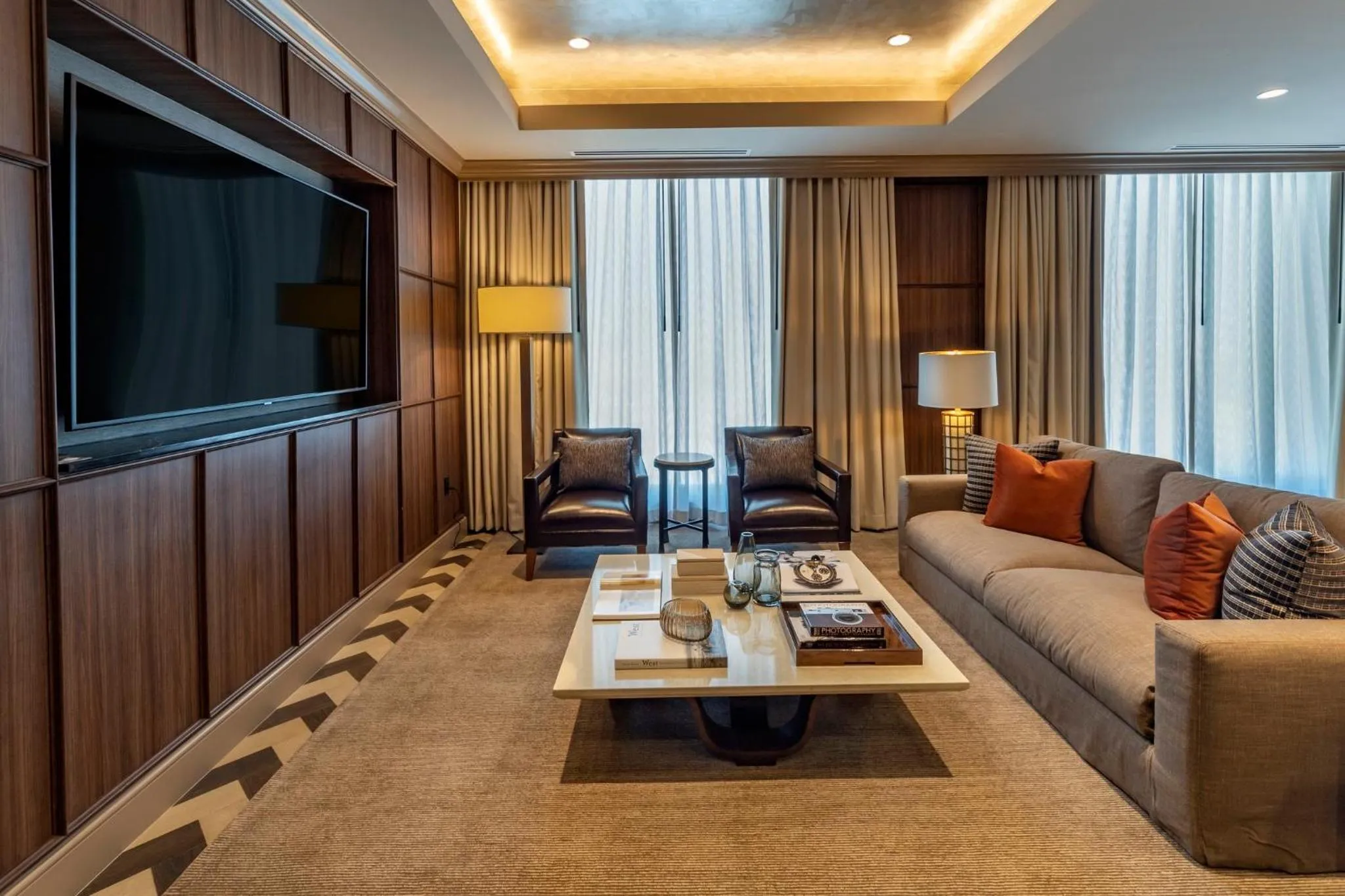 Photo of the whole room in Omni Oklahoma City Hotel