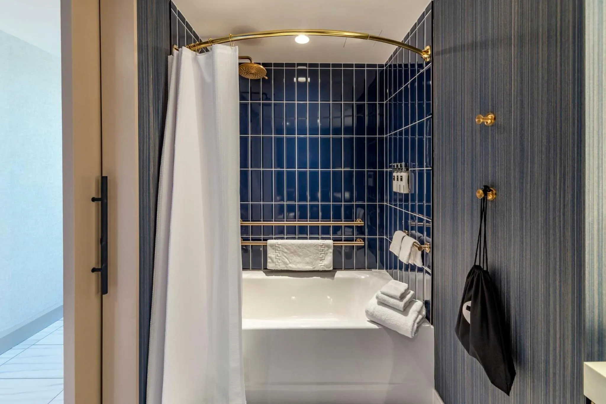 Bathroom in Omni Oklahoma City Hotel