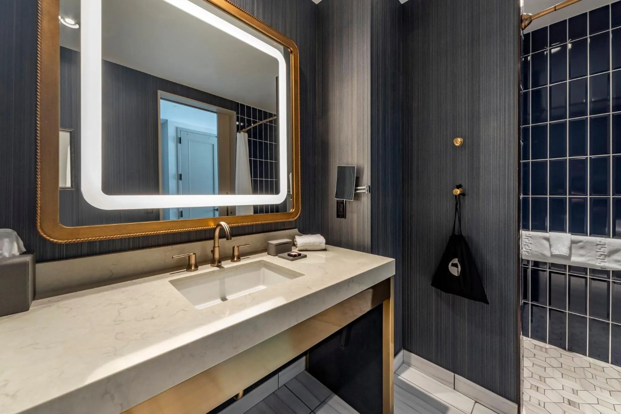 Bathroom in Omni Oklahoma City Hotel