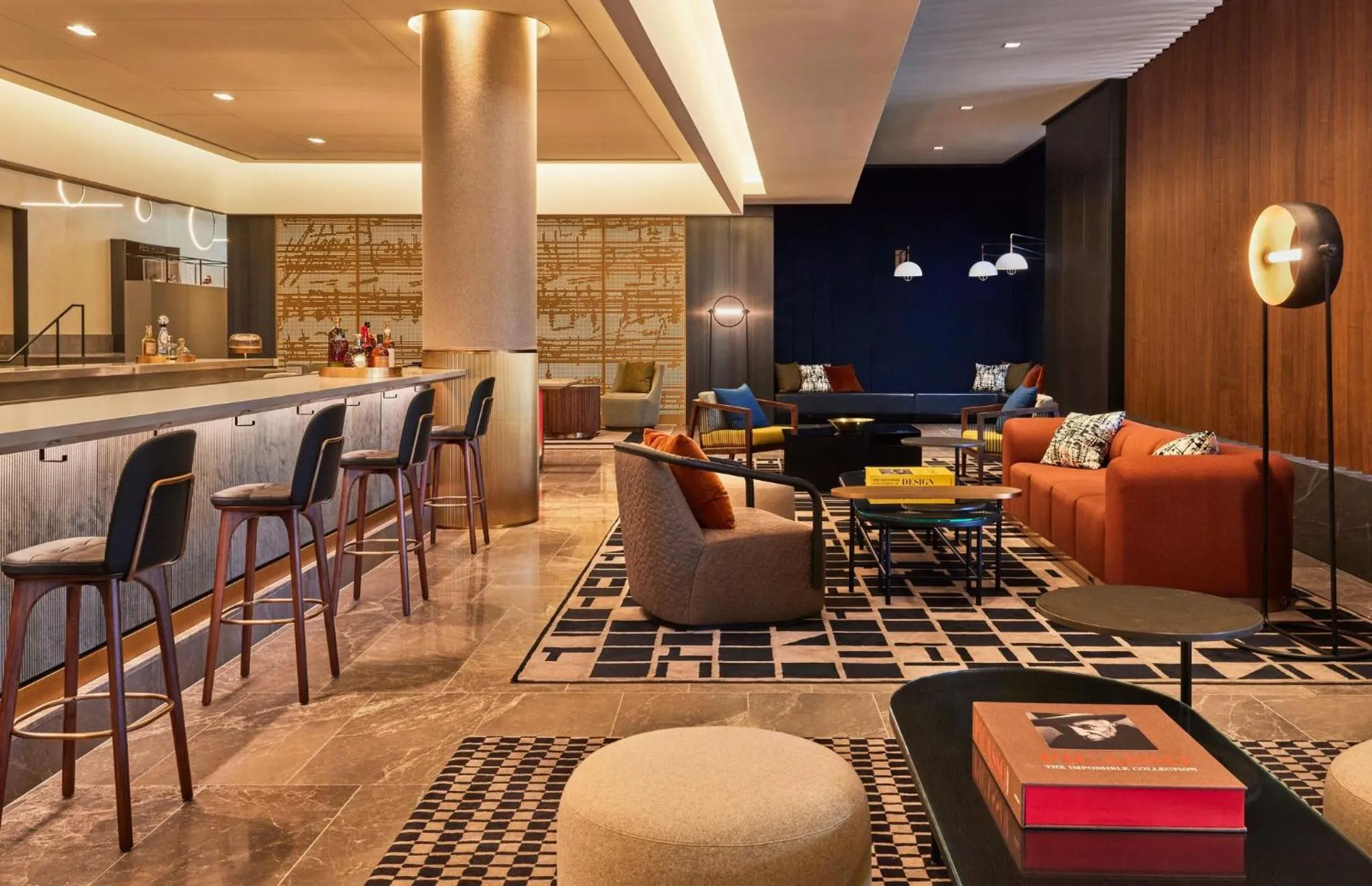 Lobby or reception in Omni Boston Hotel at the Seaport