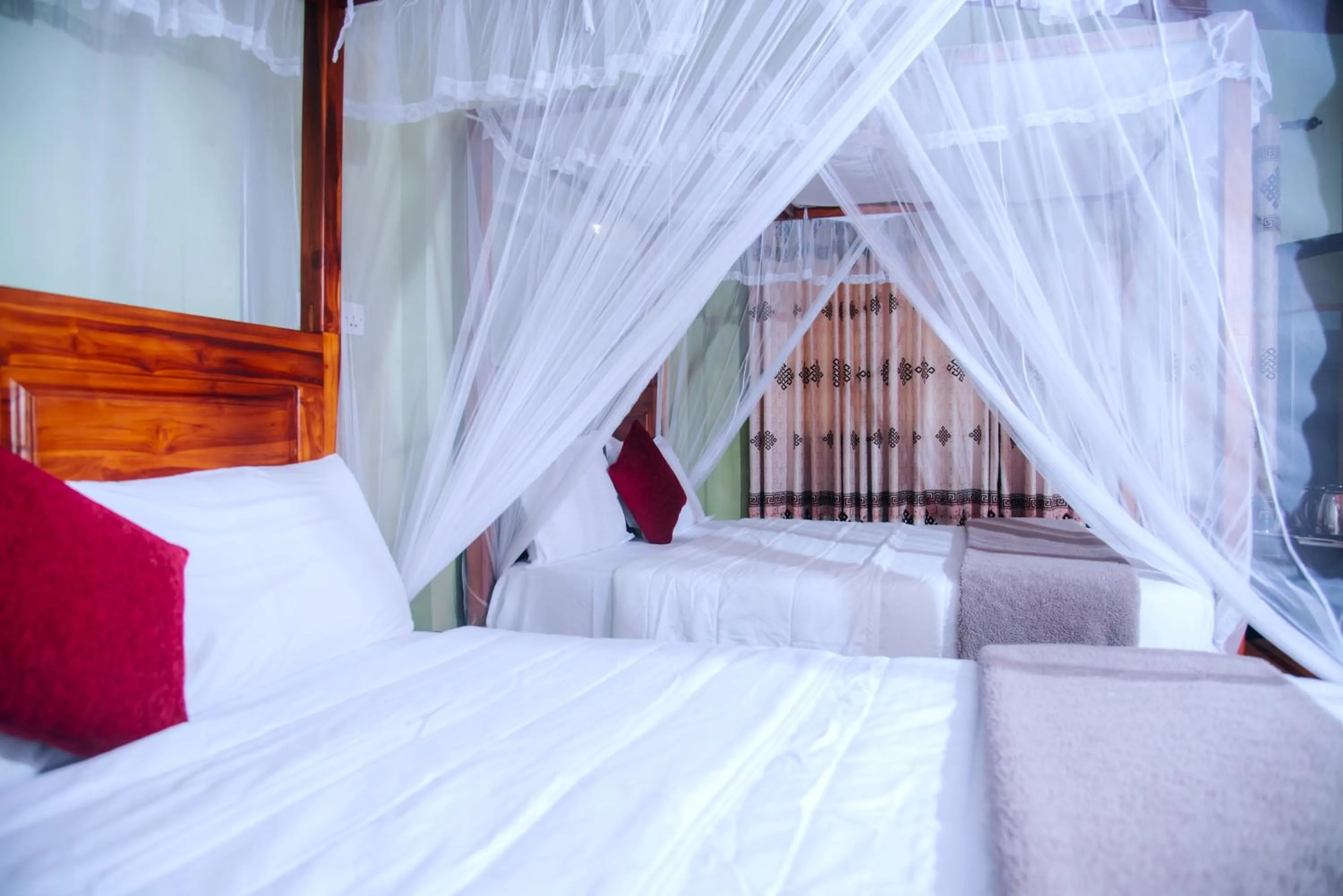 Bed in Freedom Guest Inn Ella