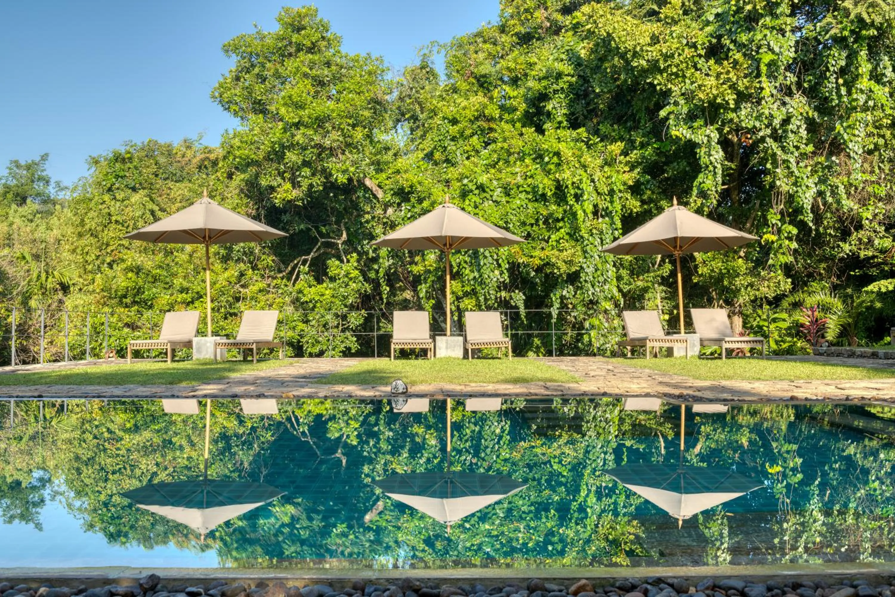 Pool view in Living Heritage Koslanda