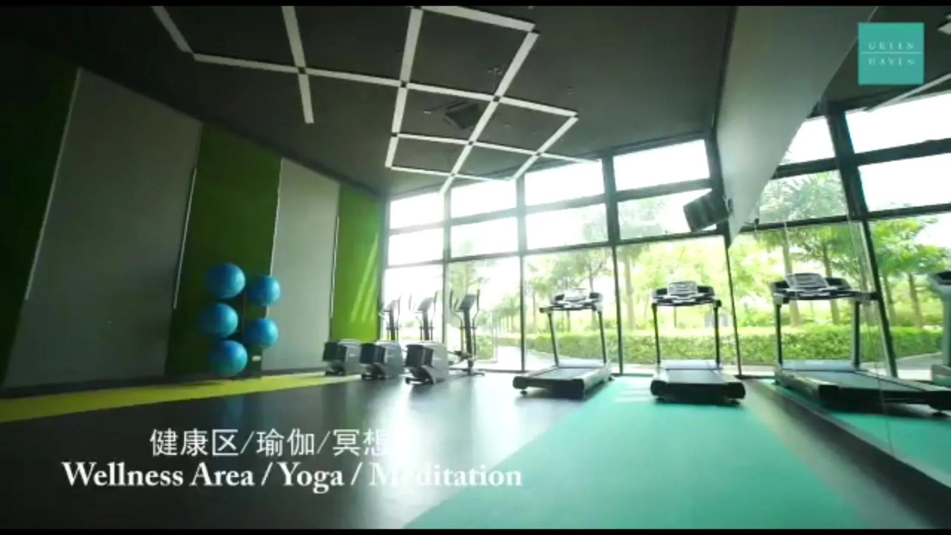 Fitness centre/facilities in ABHOME "JAPAN SUITE" #GreenHaven #Olympic Pool #360"SeaView #JB