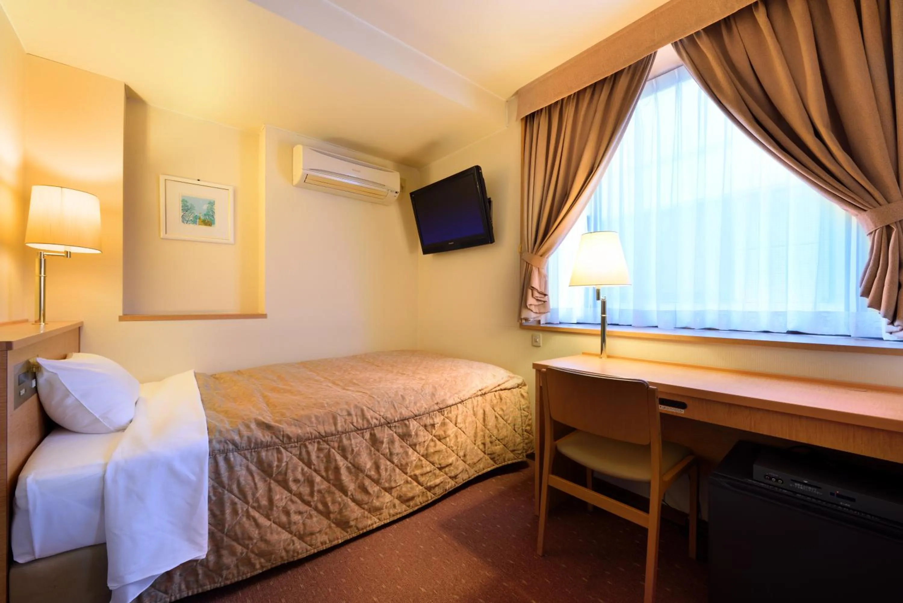 Photo of the whole room, Bed in Hotel Capital in Yamagata