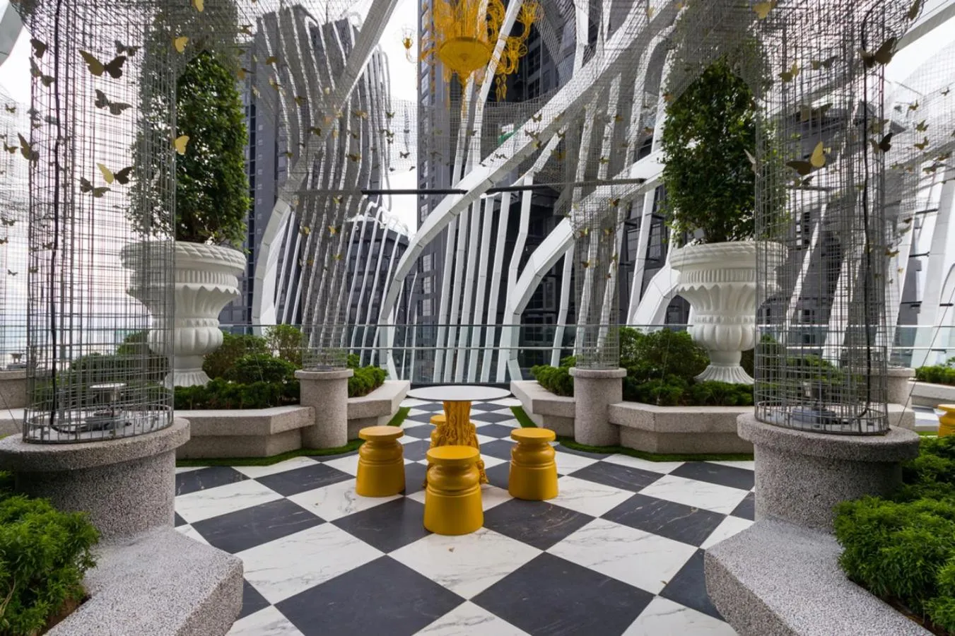 Garden in Zetter Suite Arte Mont Kiara