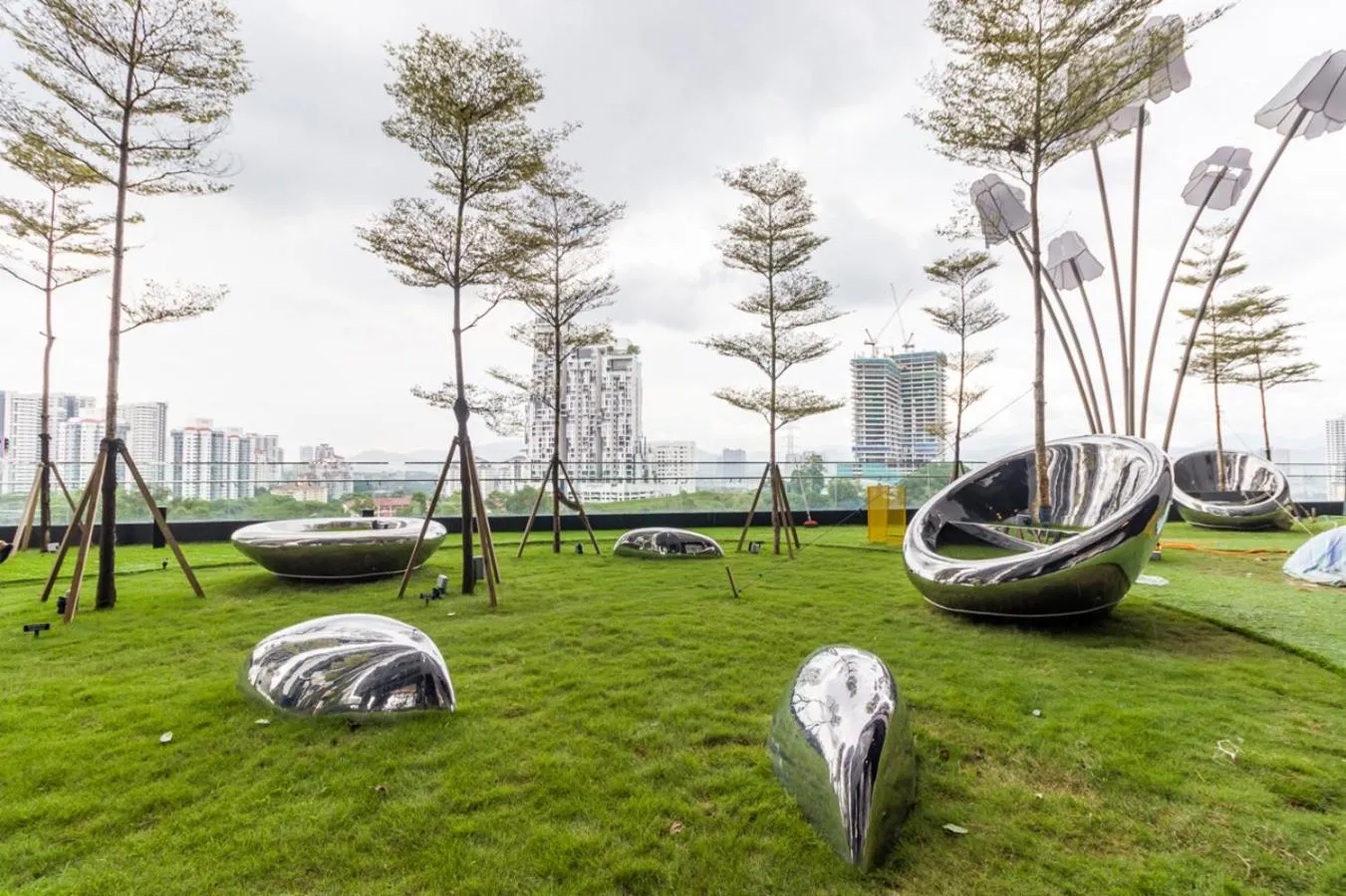 Garden in Zetter Suite Arte Mont Kiara