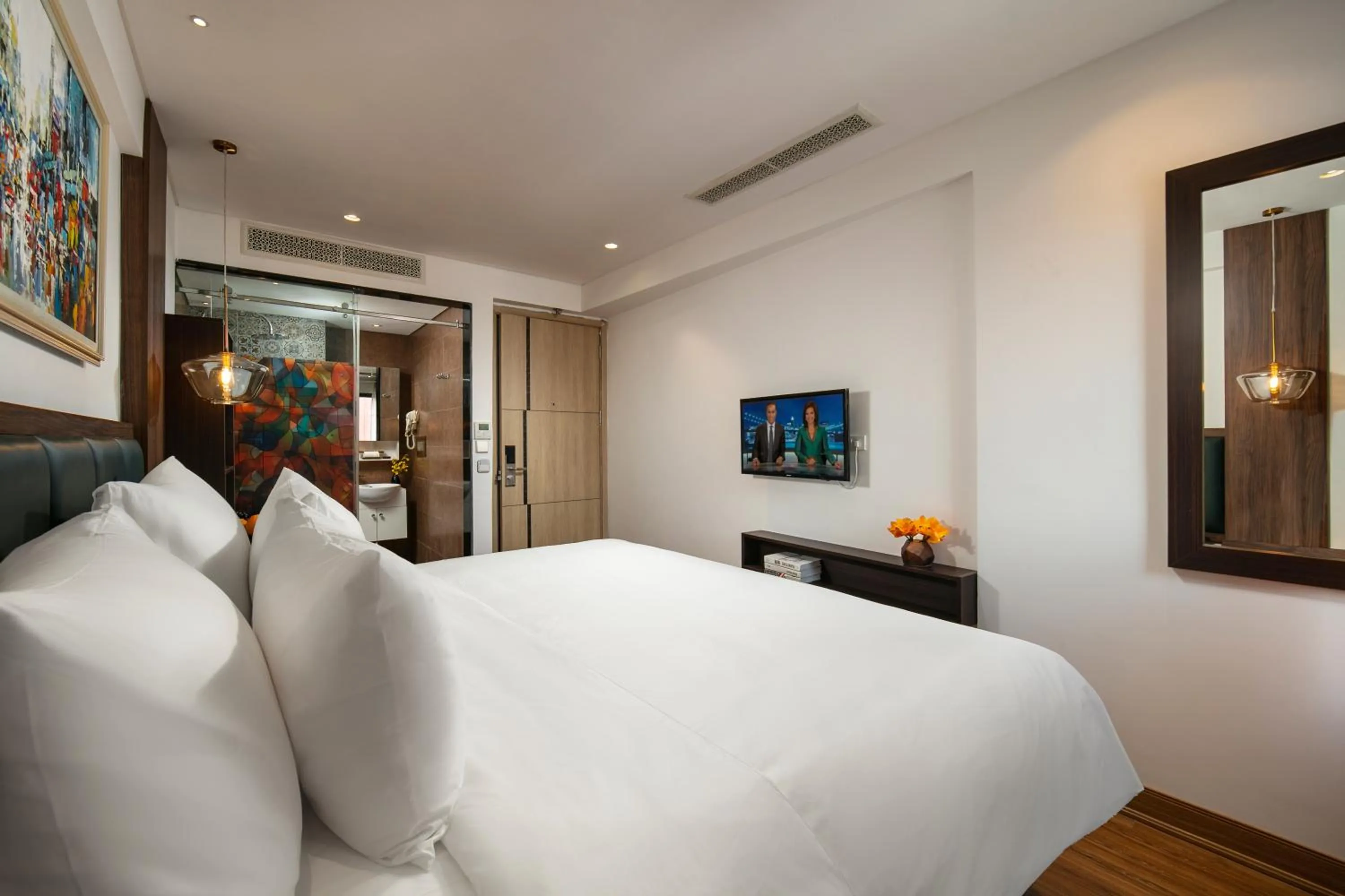 Bed in Bendecir Hotel & Spa