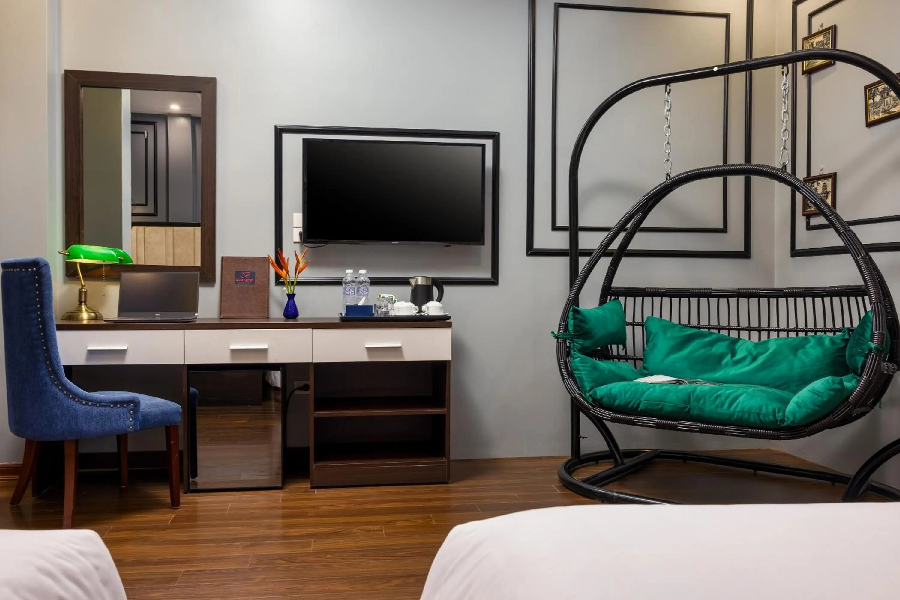 Seating area, Bed in Bendecir Hotel & Spa