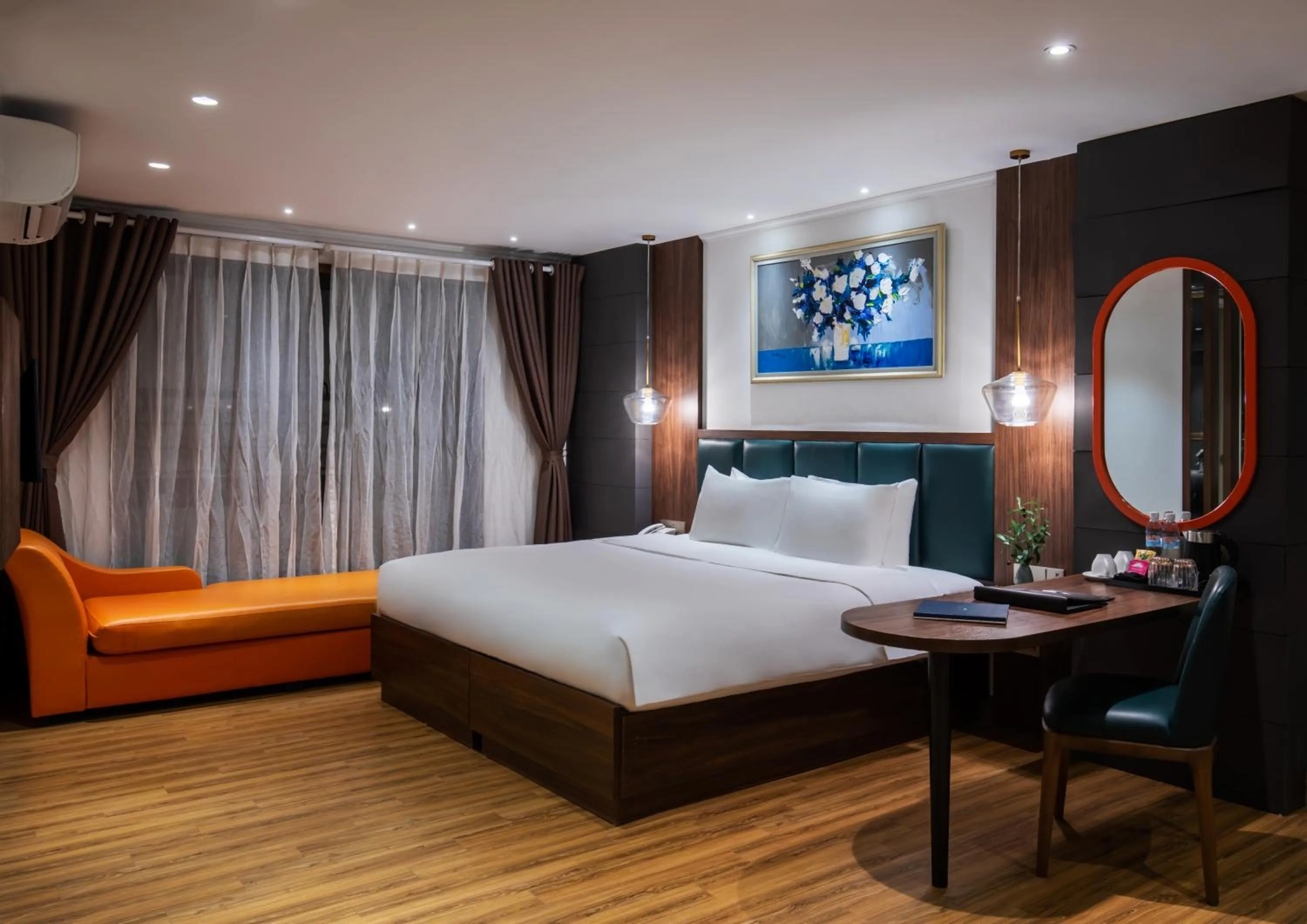 Bed in Bendecir Hotel & Spa