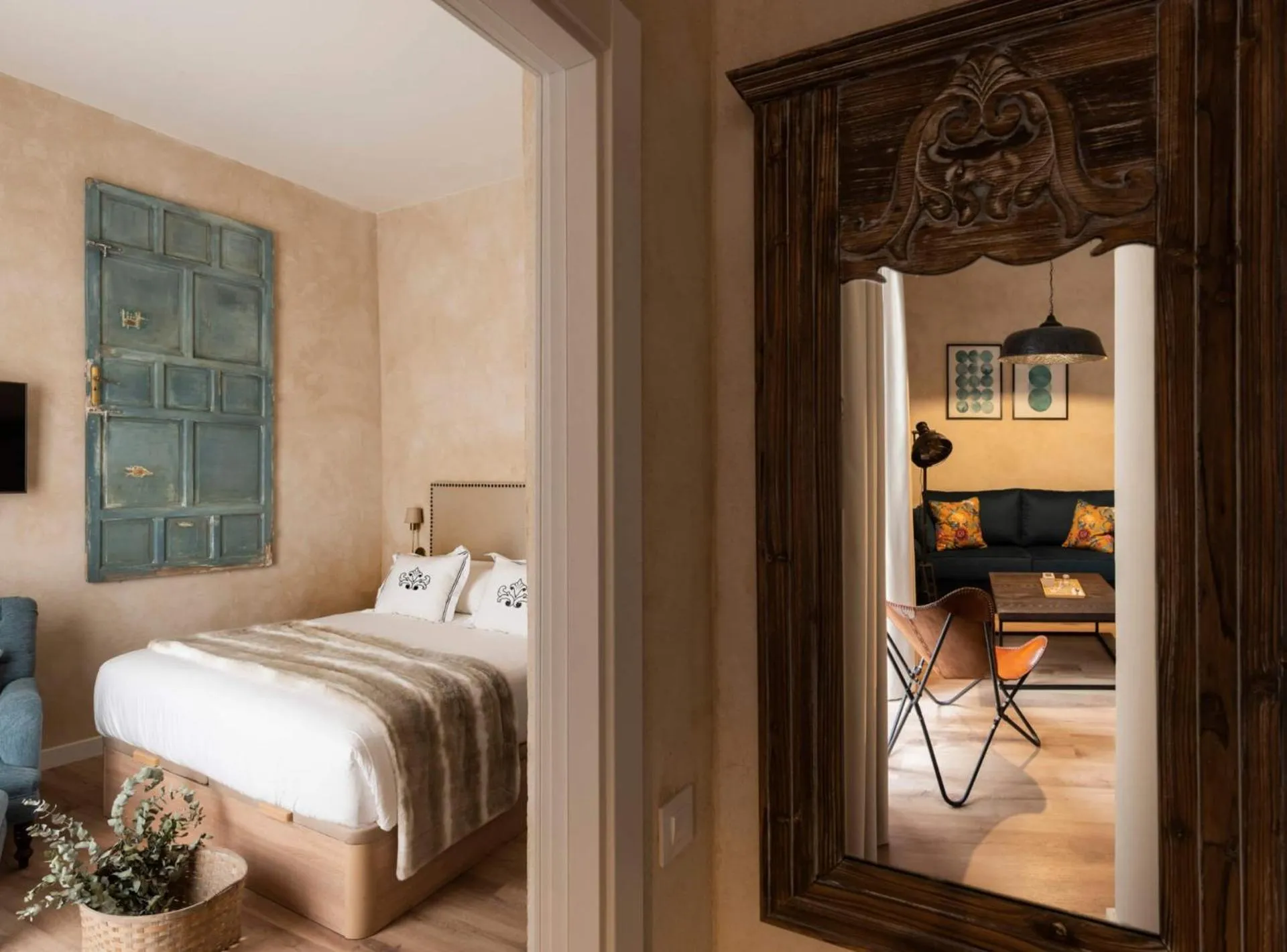 Bed in Casa Sevilla 1855 Suites by Época