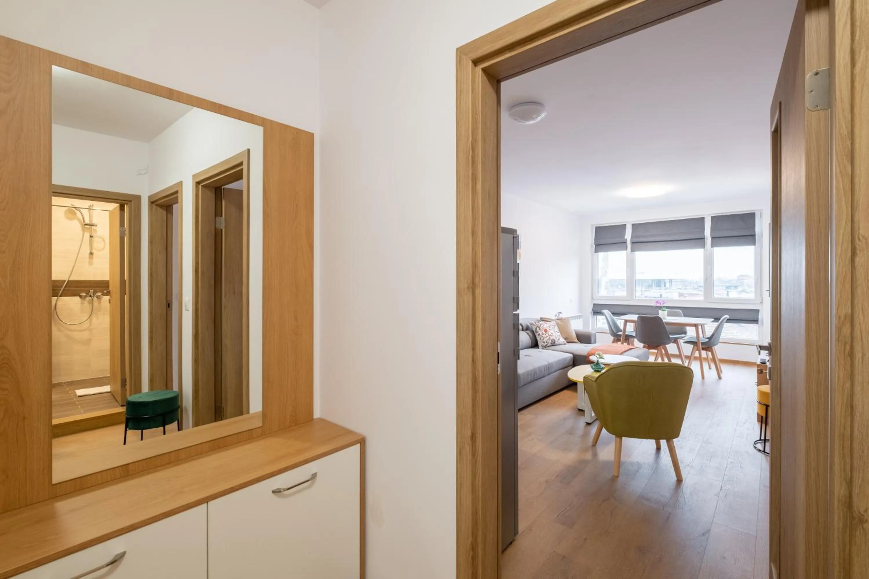 Living room in Gardenia Apartments