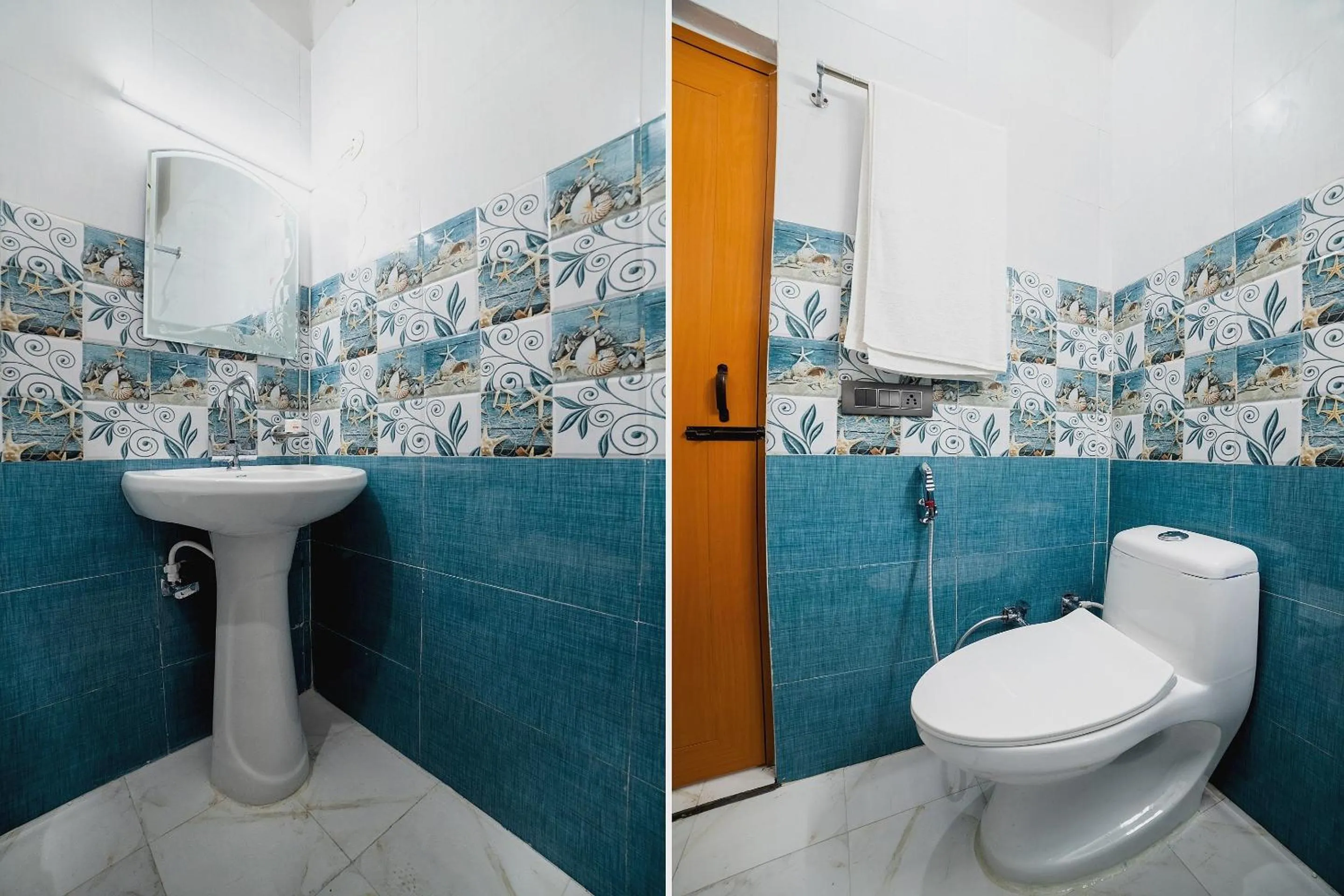 Bathroom in Hotel O Home Gautam Homestay