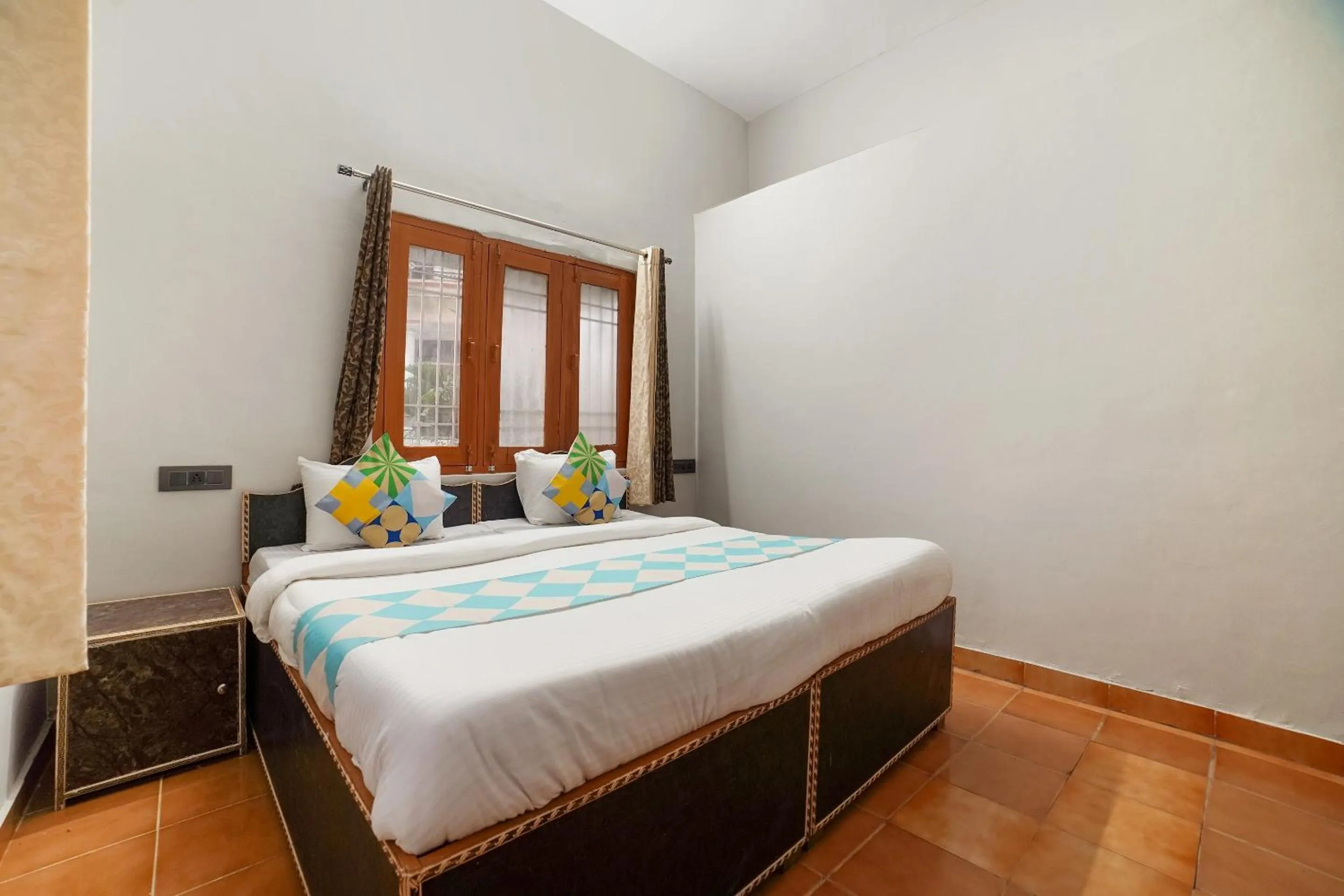 Bedroom, Bed in Hotel O Home Gautam Homestay