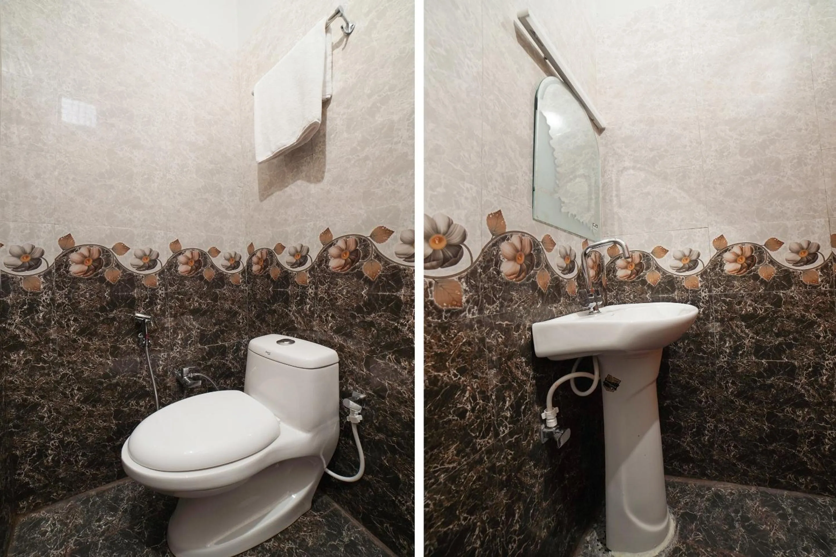 Bathroom in Hotel O Home Gautam Homestay