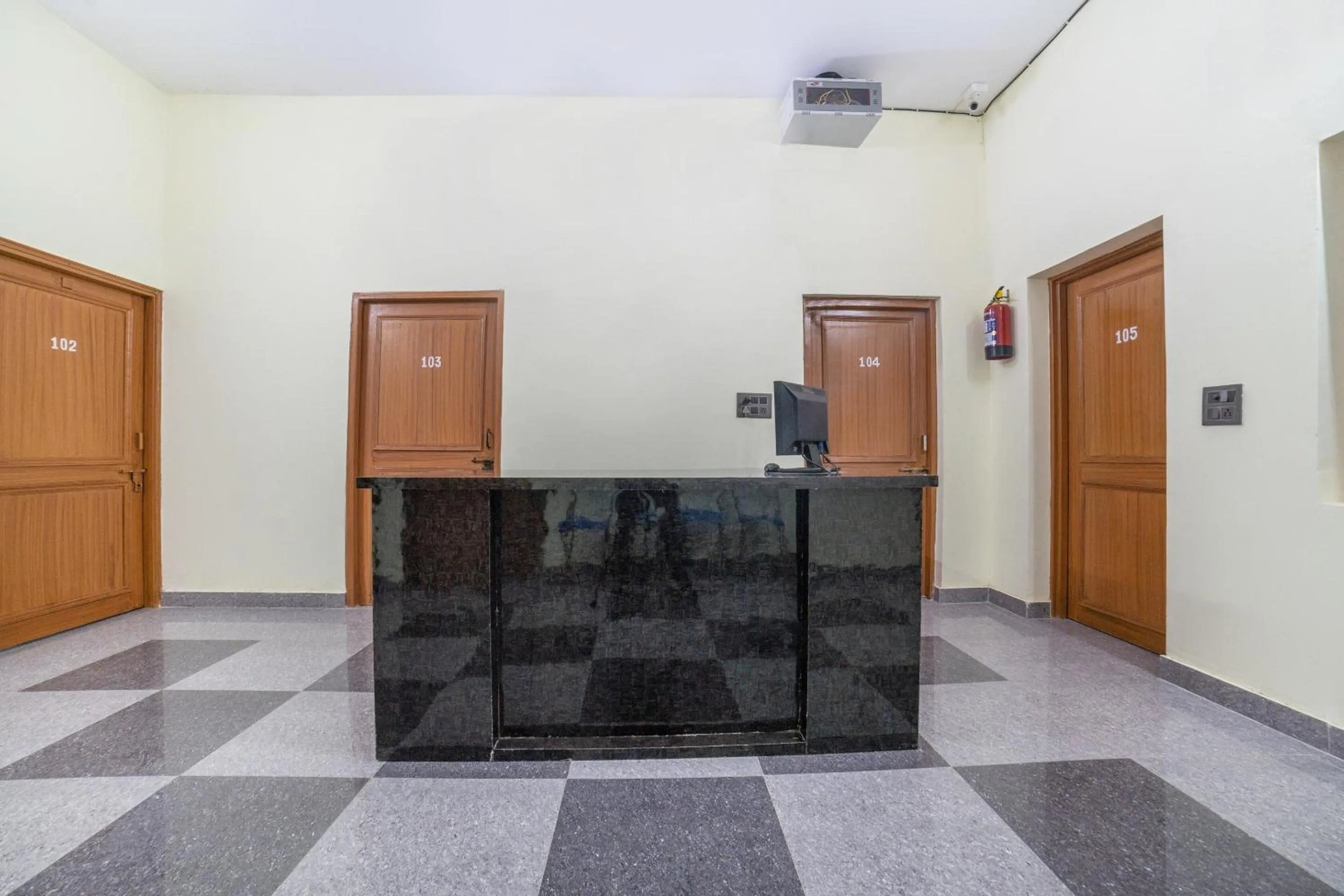 Lobby or reception in Hotel O Home Gautam Homestay