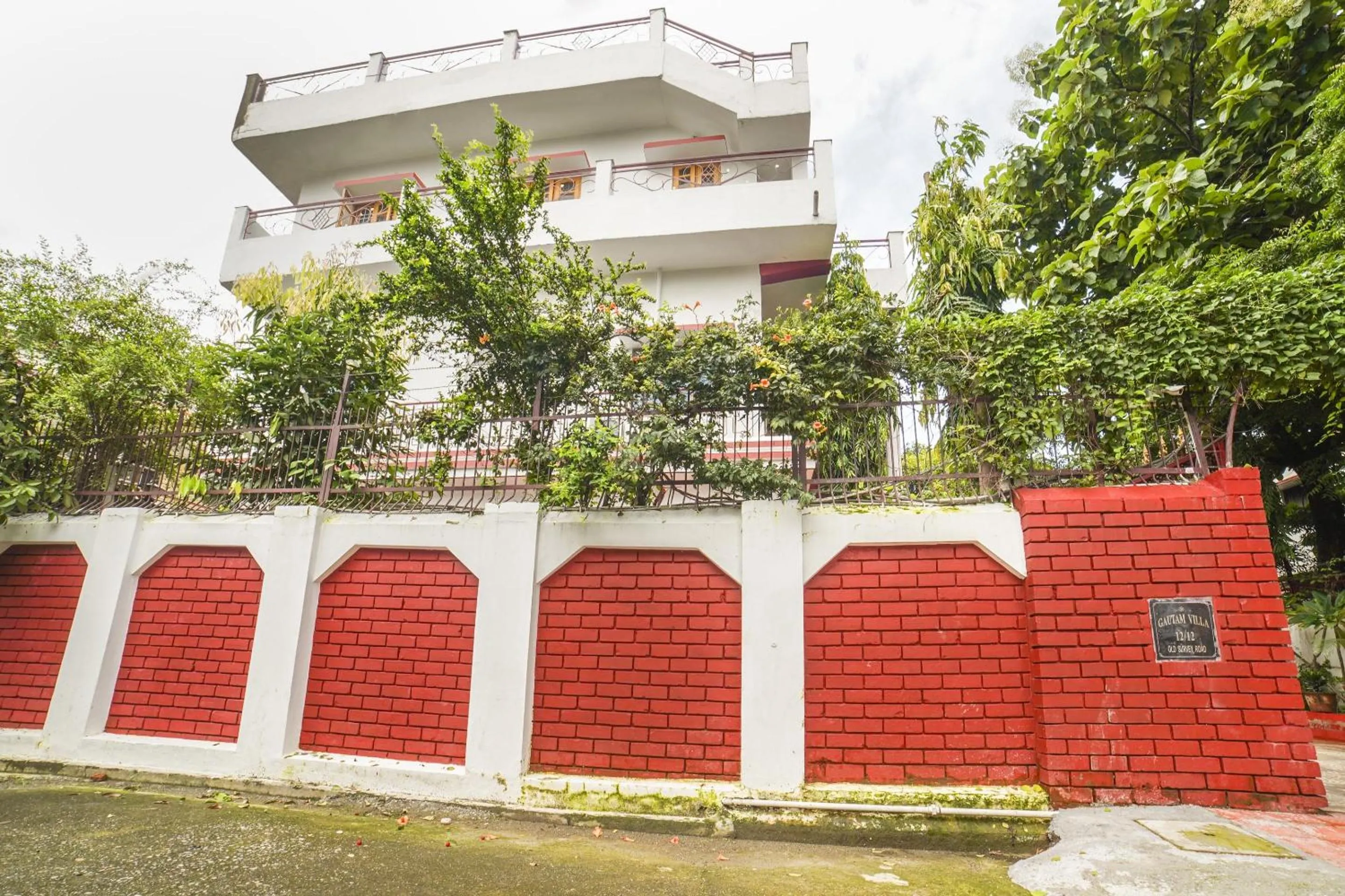 Facade/entrance in Hotel O Home Gautam Homestay