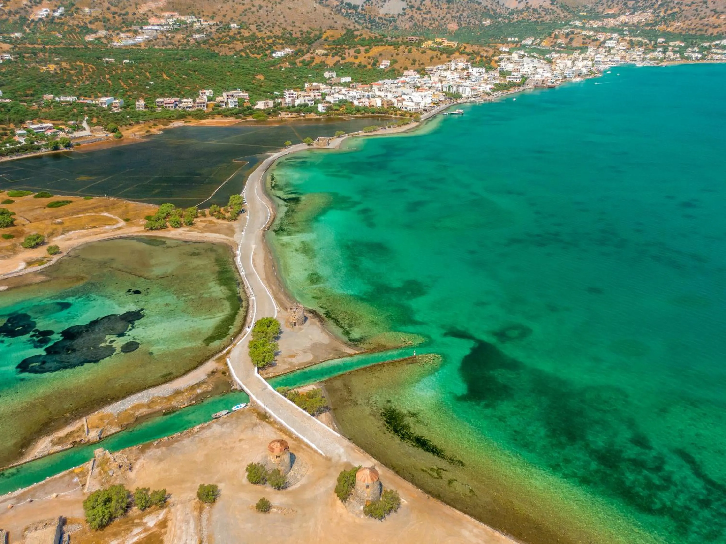 Natural landscape in Elounda Alikes Suites & Studios