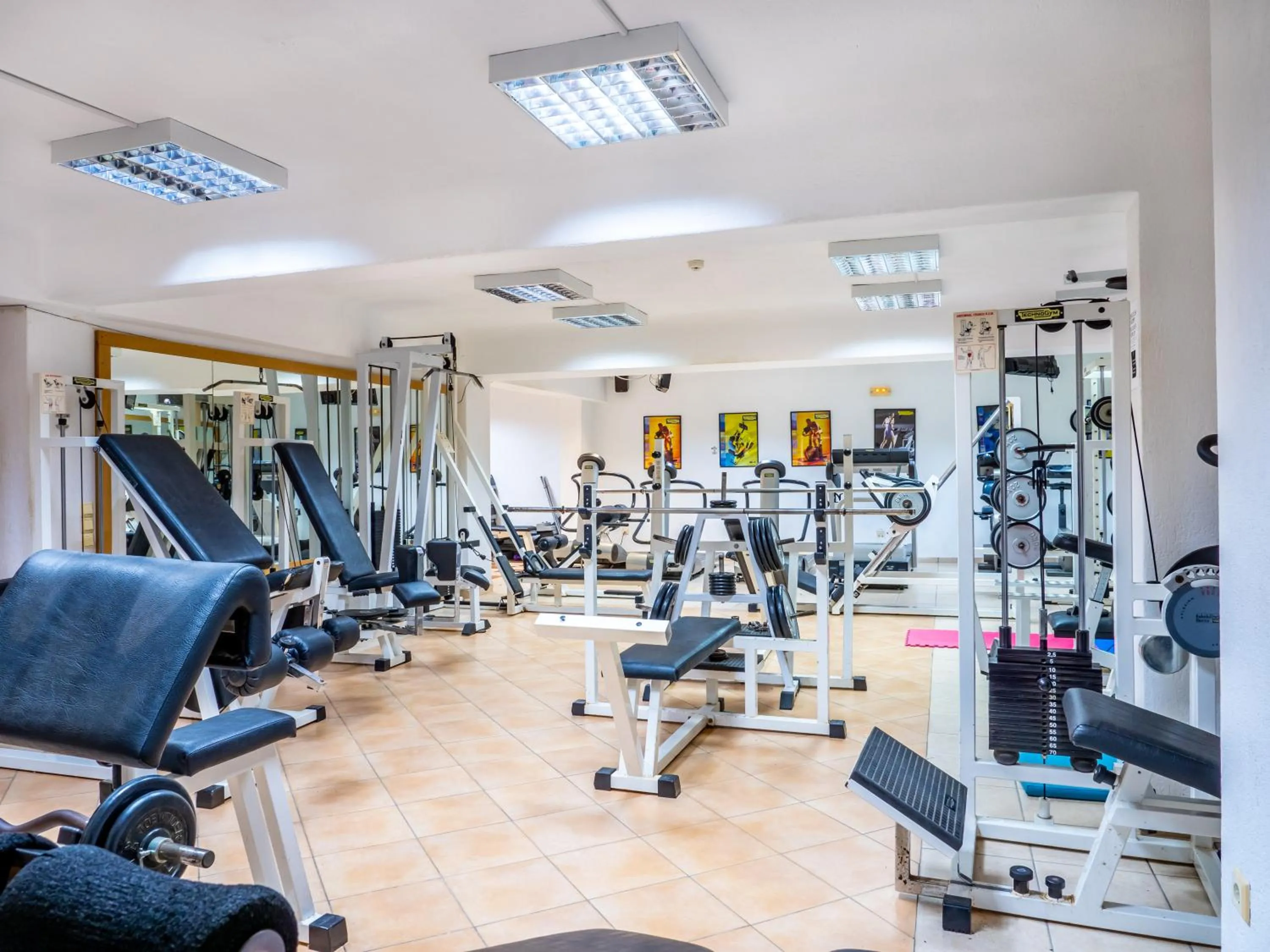 Fitness centre/facilities in Elounda Alikes Suites & Studios