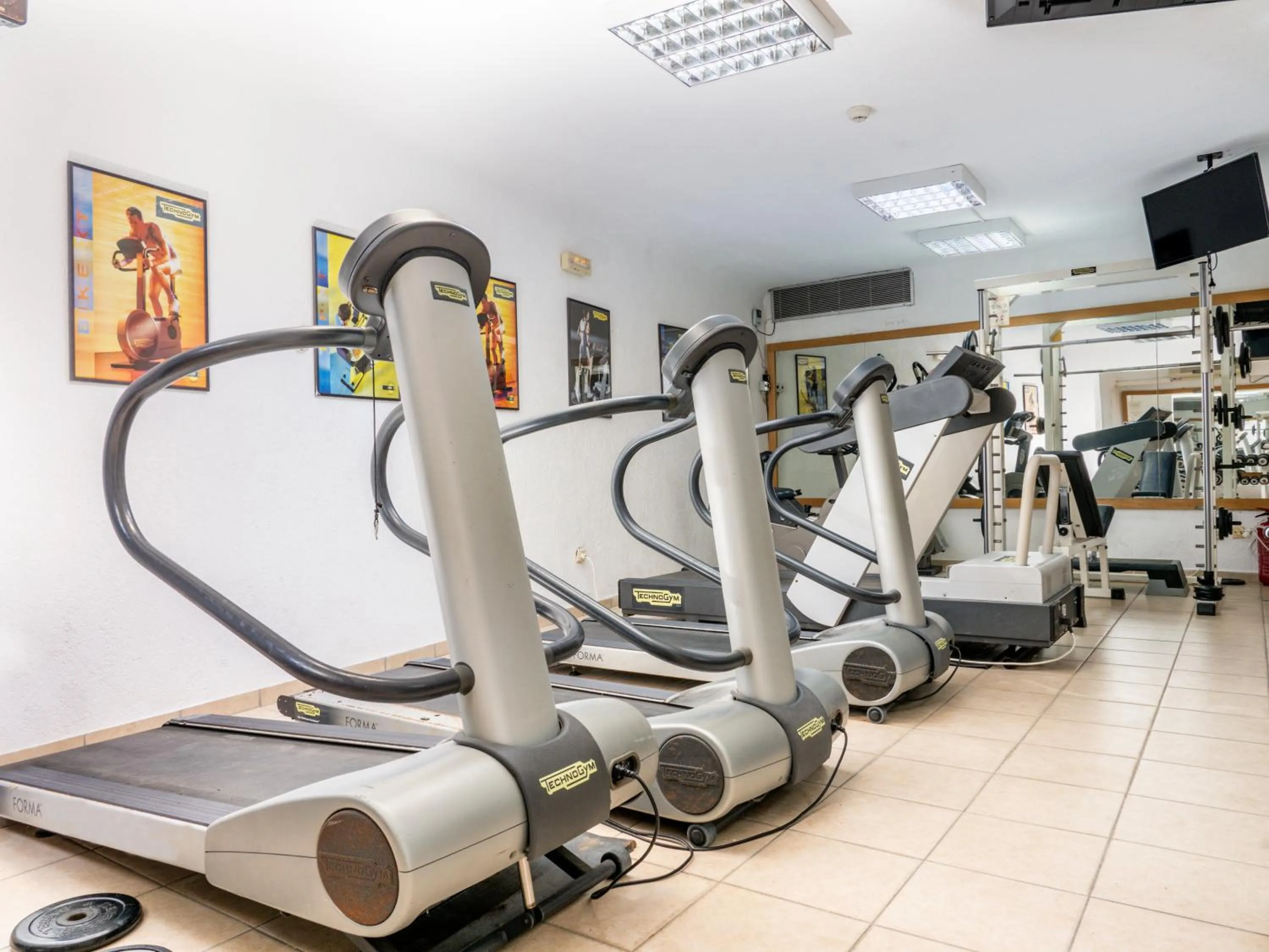 Fitness centre/facilities in Elounda Alikes Suites & Studios