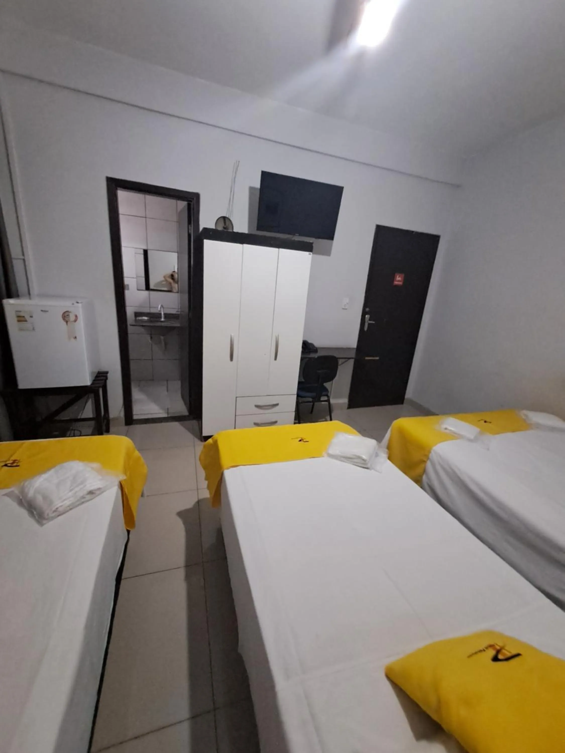 Bed in Hotel Panorama, Cuiabá