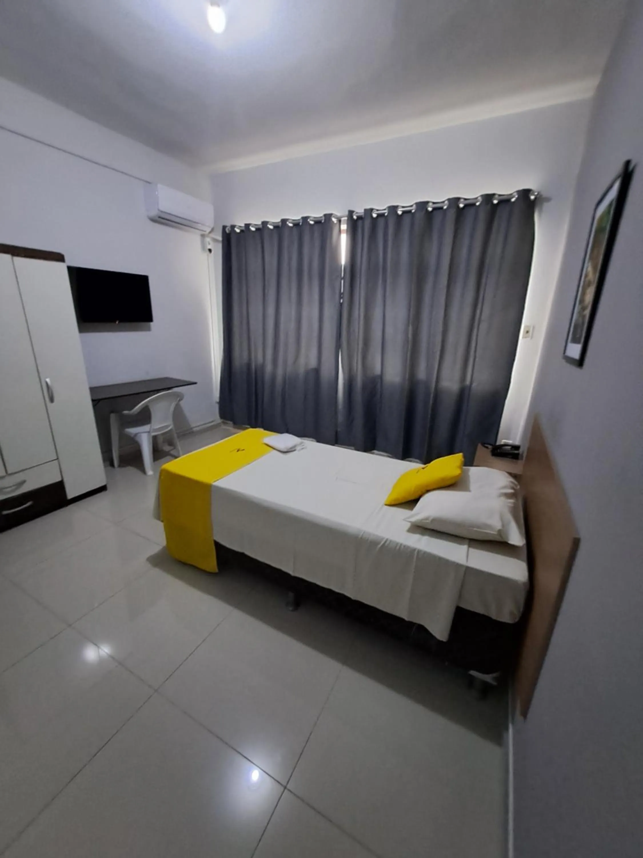 Bed in Hotel Panorama, Cuiabá