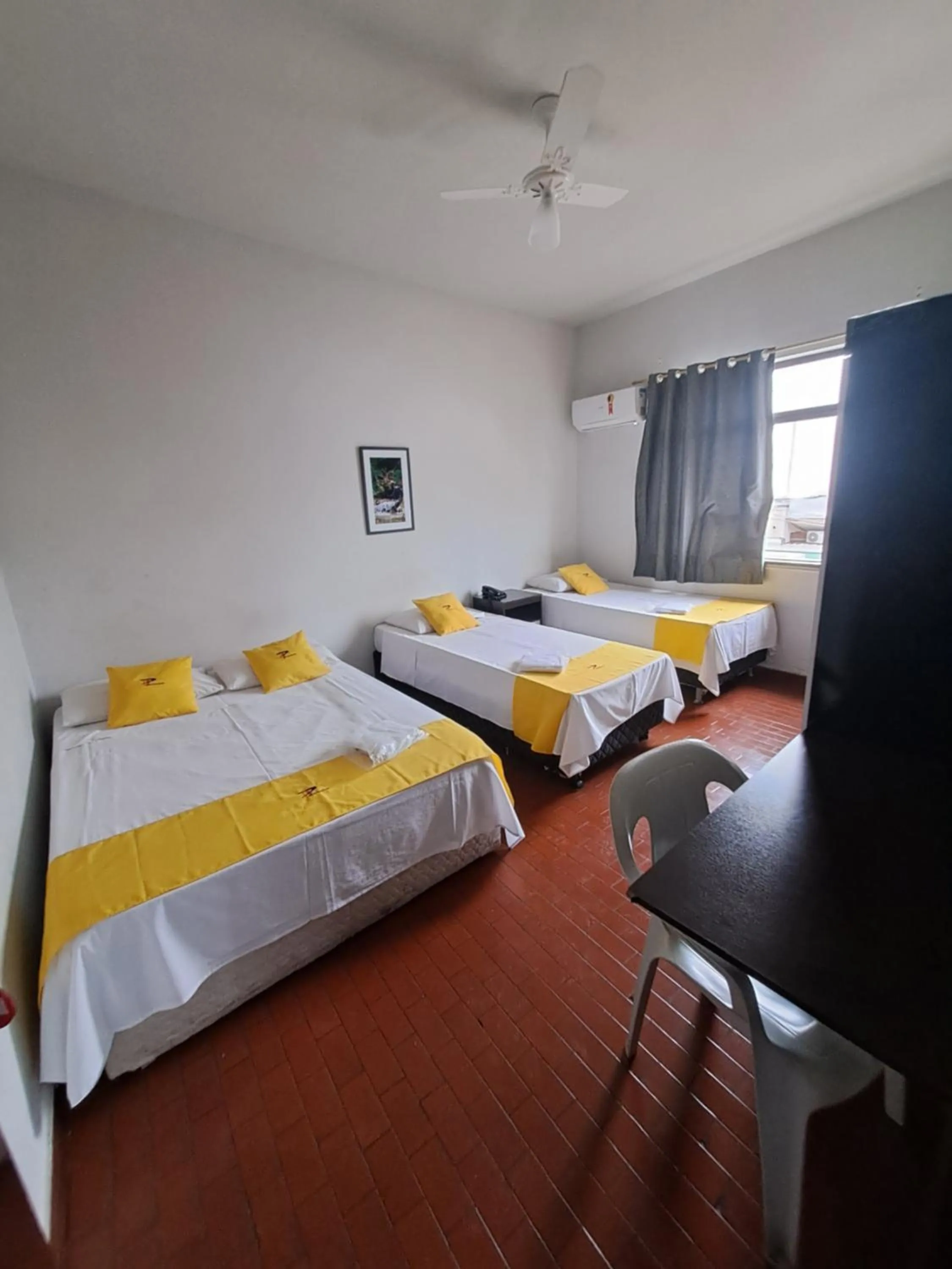 Bed in Hotel Panorama, Cuiabá