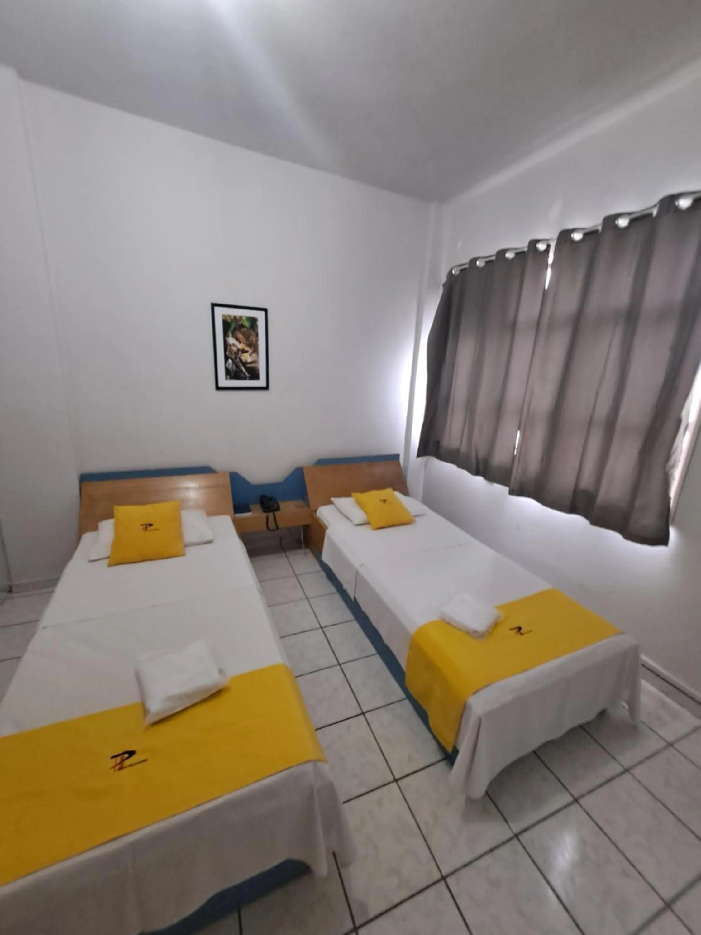 Bed in Hotel Panorama, Cuiabá