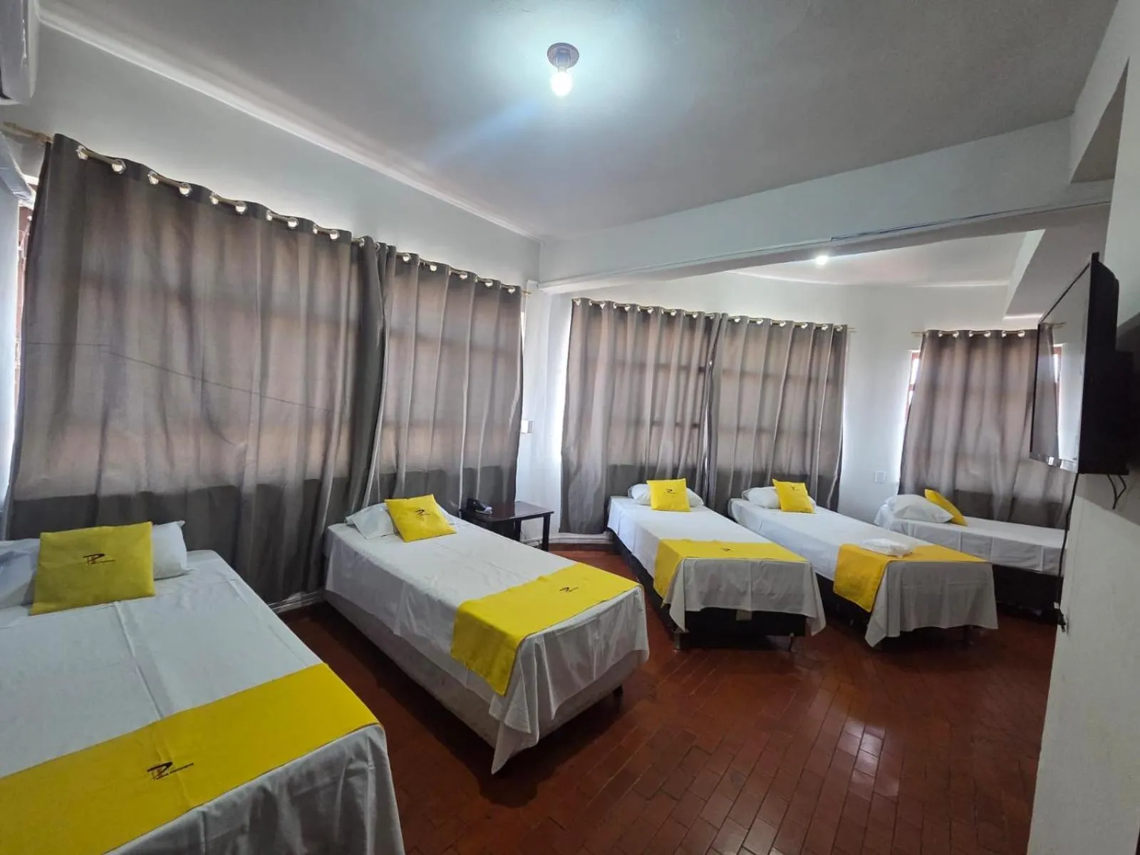 Bed in Hotel Panorama, Cuiabá