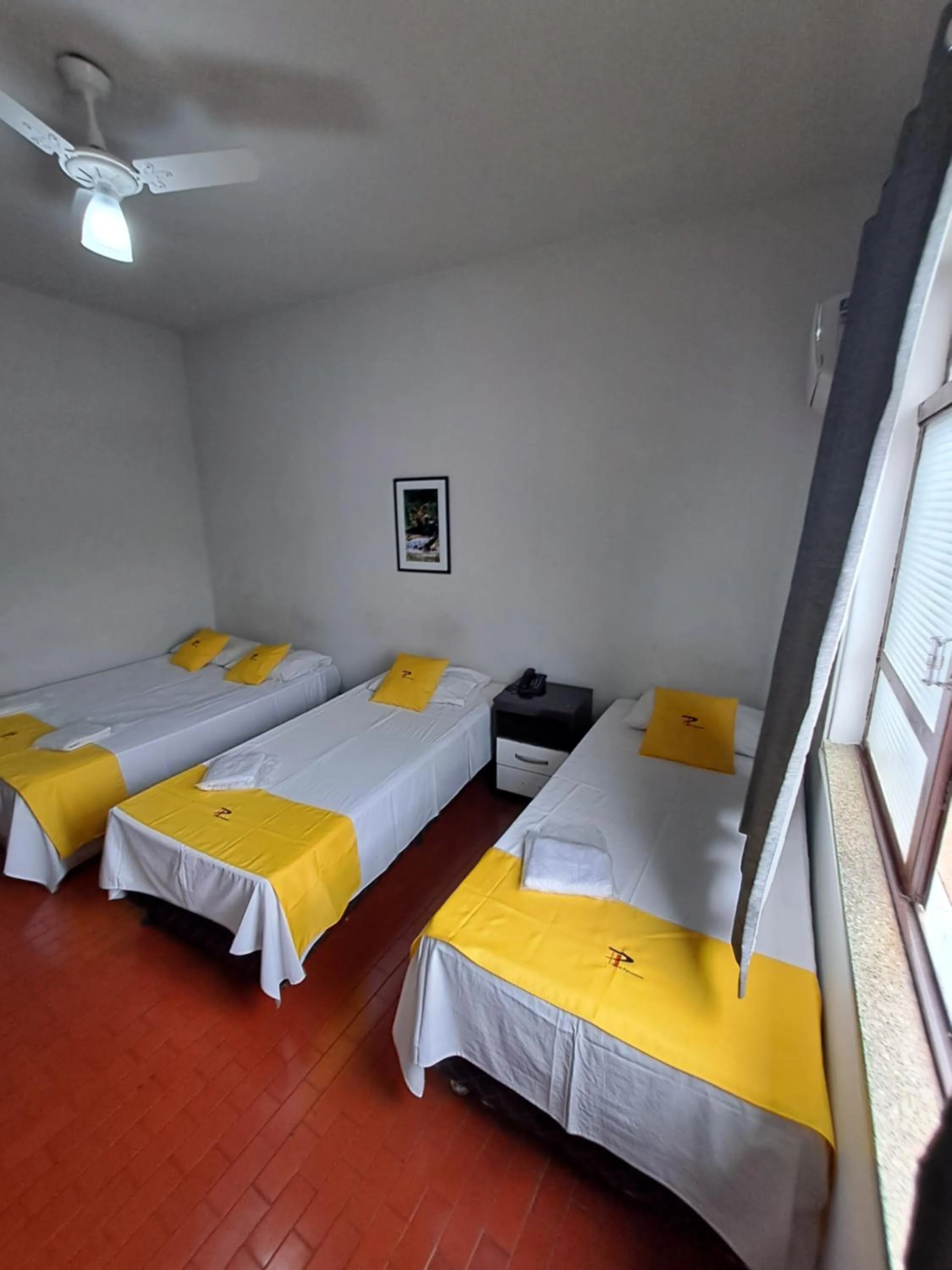 Bed in Hotel Panorama, Cuiabá