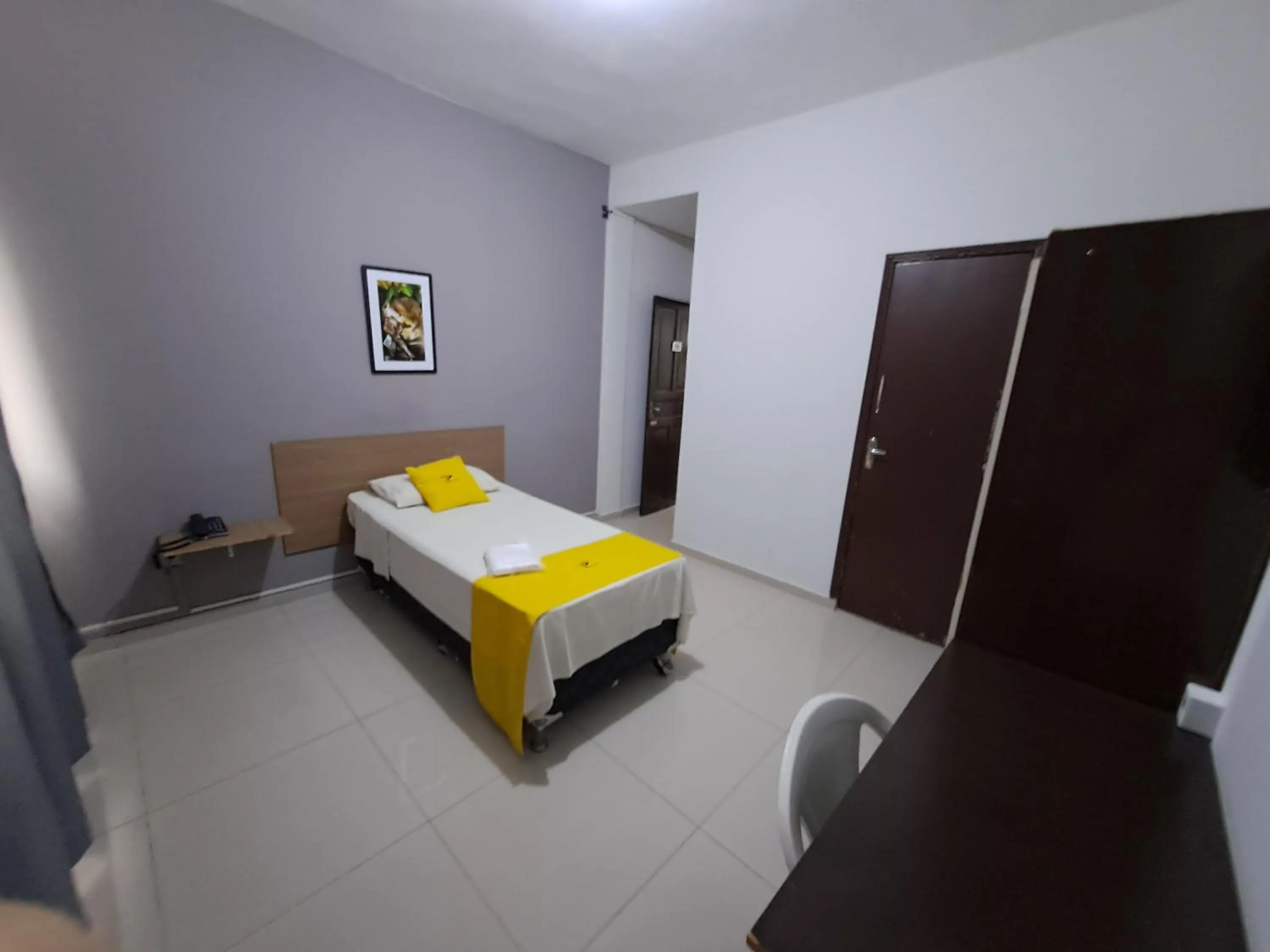 Bed in Hotel Panorama, Cuiabá